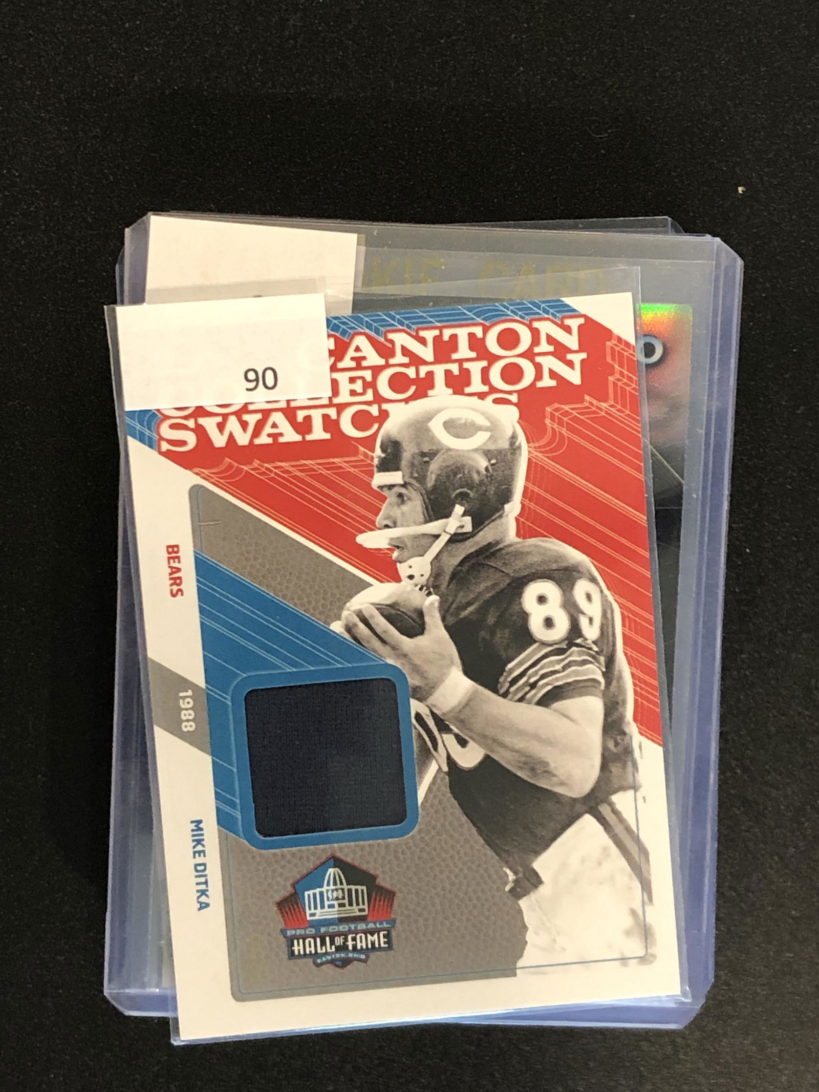 Mike Ditka Canton Collection Relic (1 of 1)