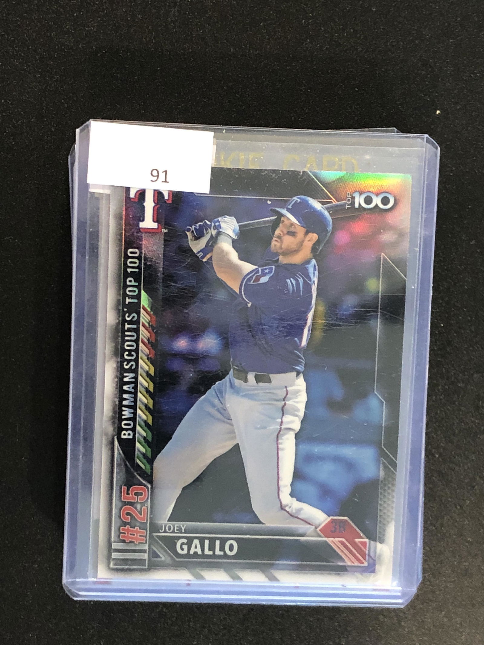 Joey Gallo Bowman Chrome Top 100 Scouts (1 of 1)