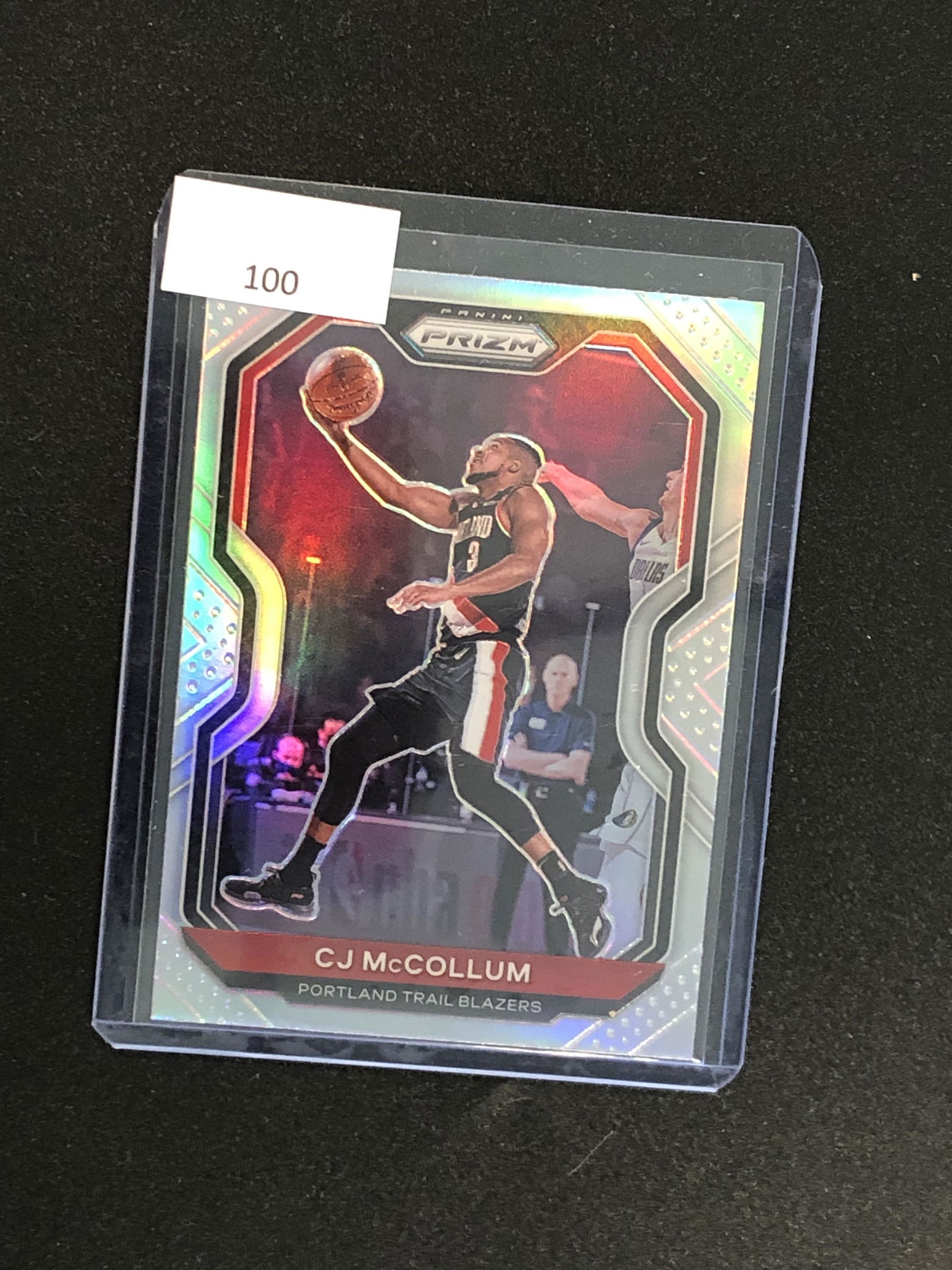 CJ McCollum Panini Prizm Silver (1 of 1)