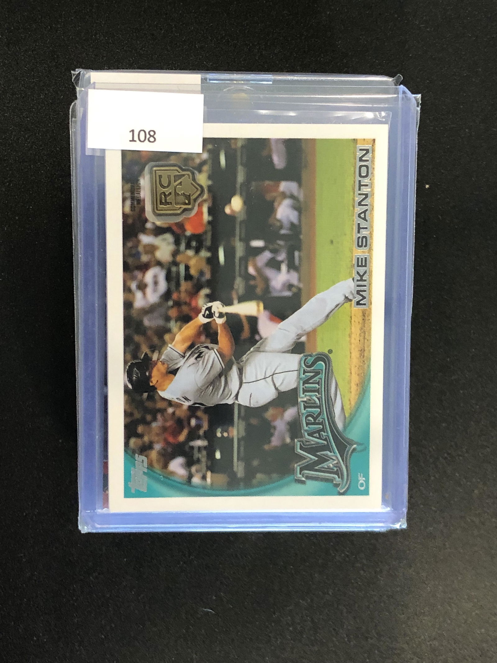 Mike Stanton Topps Rookie Relic (1 of 1)