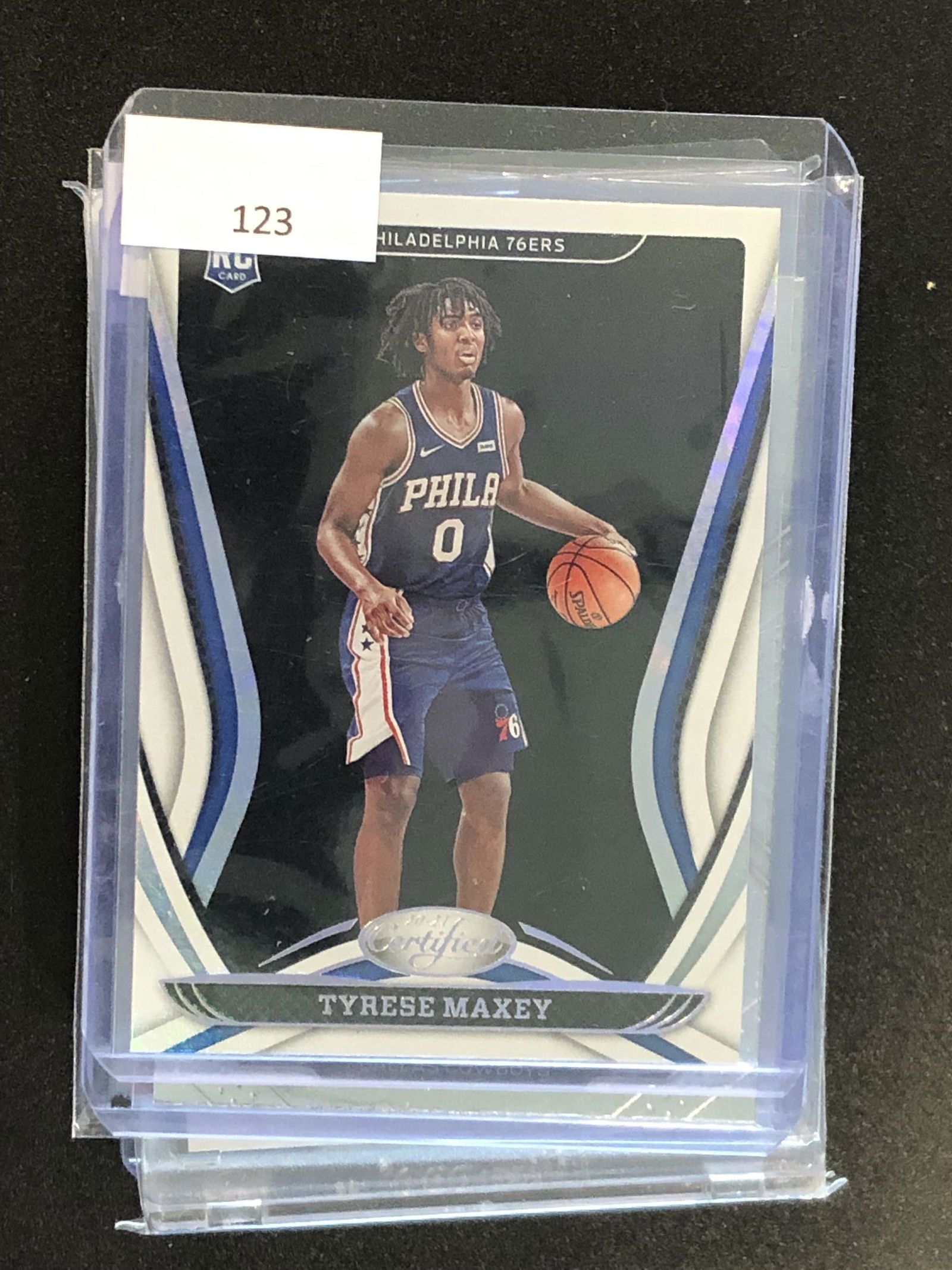 Tyrese Maxey Panini Certified Rookie (1 of 1)