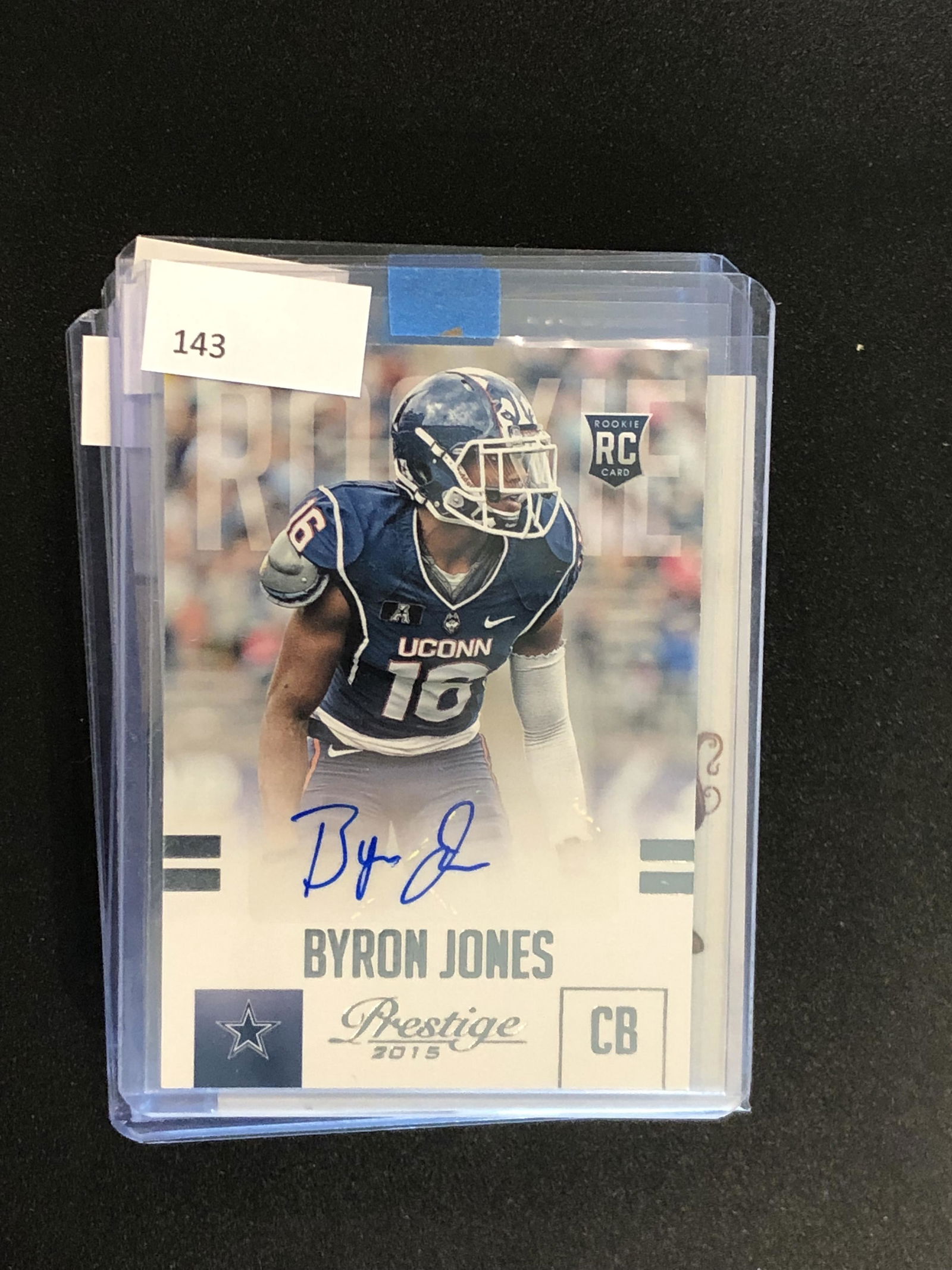 Byron Jones Panini Prestige Auto Rookie (1 of 1)