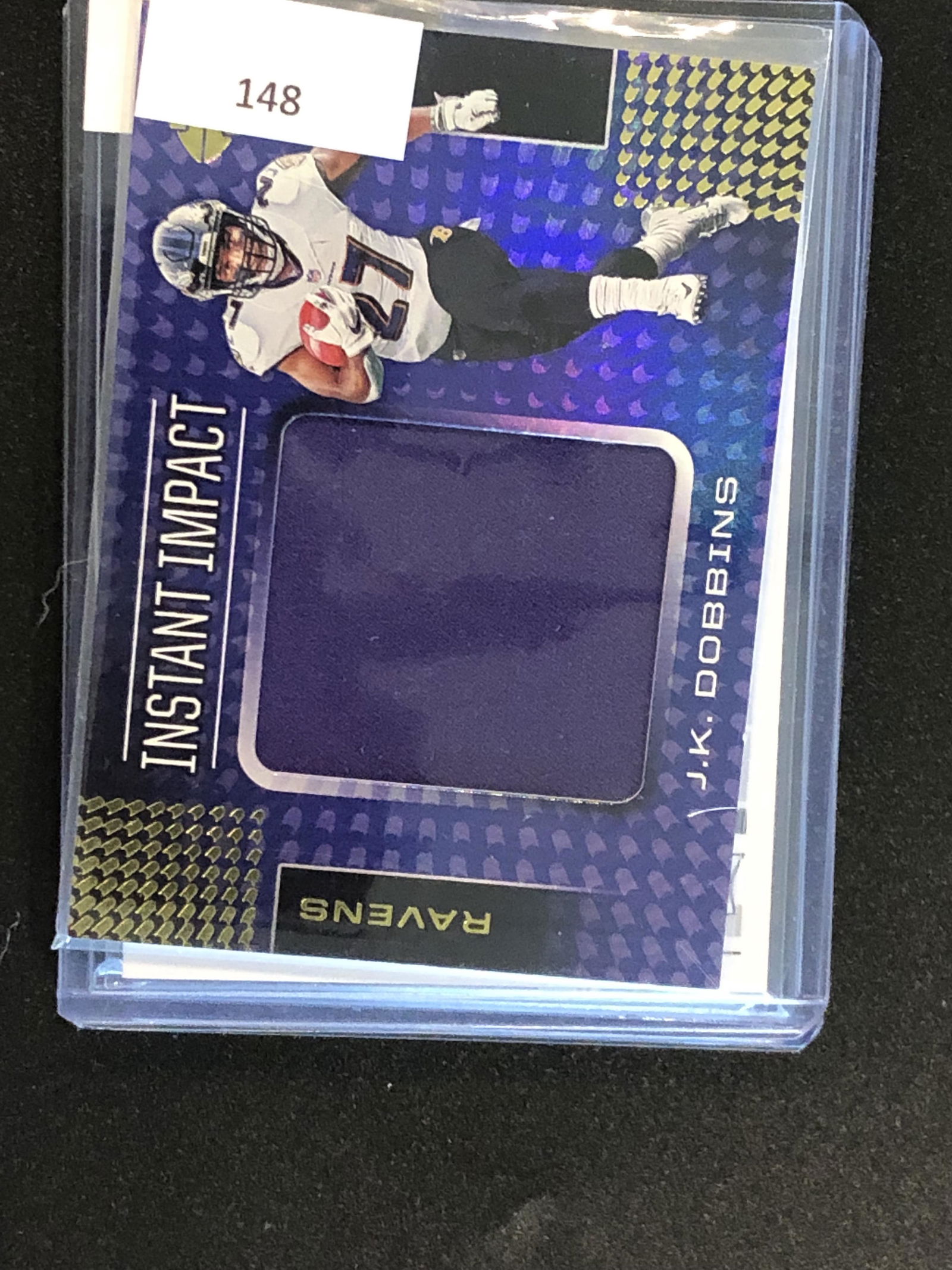 JK Dobbins Rookie Relic (1 of 1)