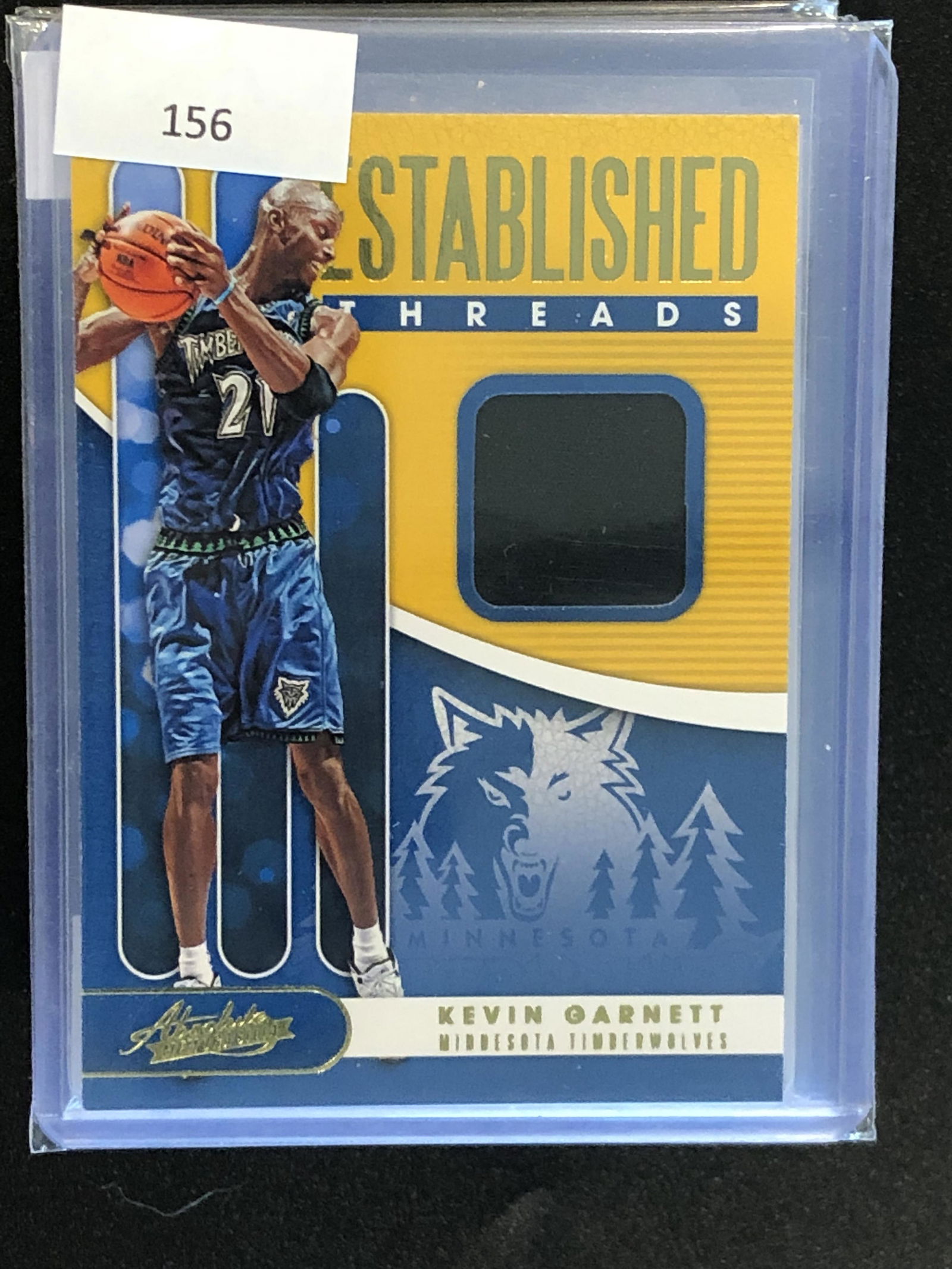 Kevin Garnett Panini Absolute Relic (1 of 1)