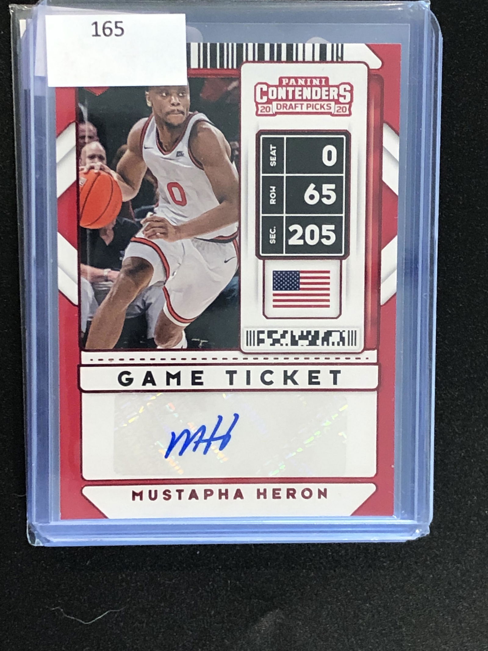 Mustapha Heron Panini Contenders Auto (1 of 1)
