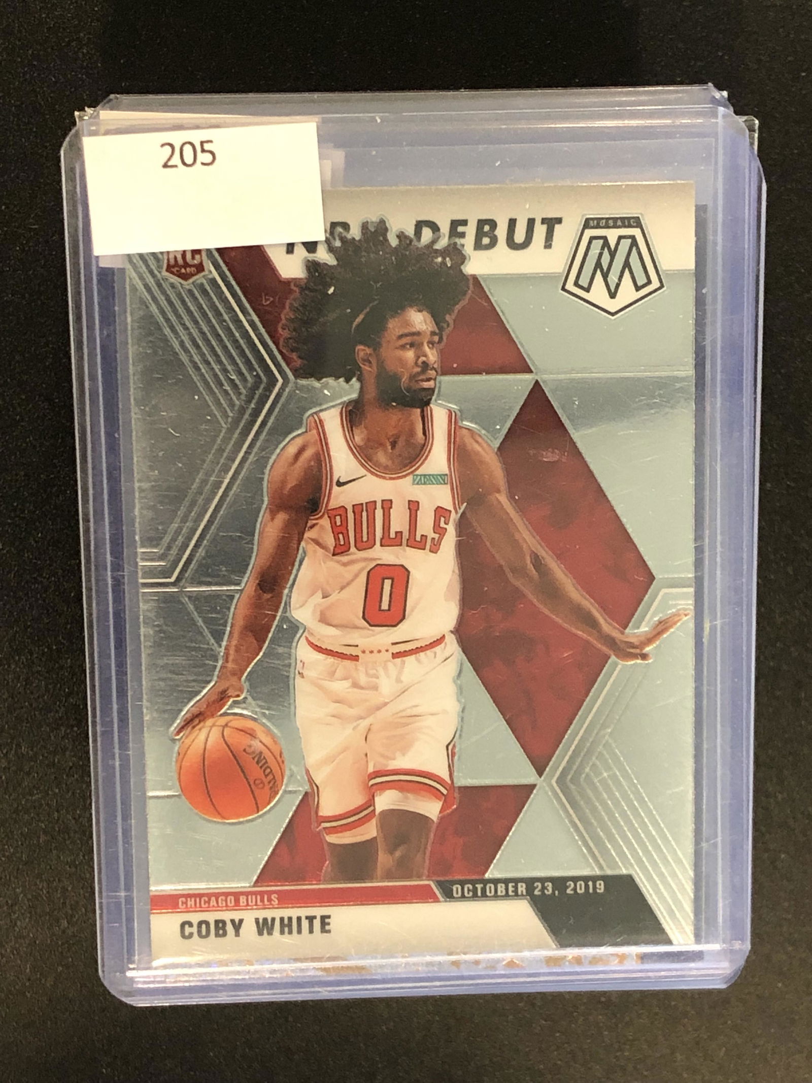Coby White Panini Mosaic Rookie (1 of 1)
