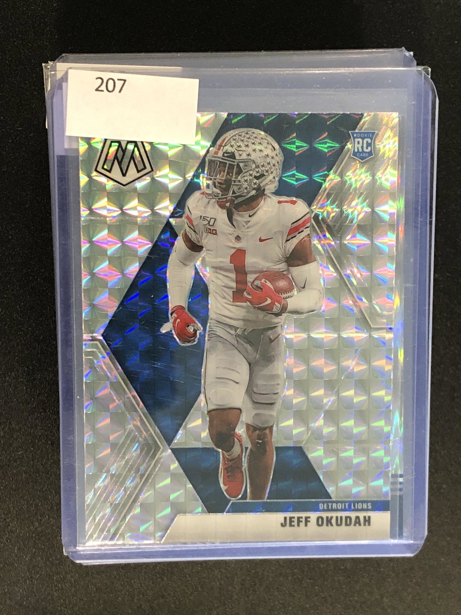 Jeff Okudah Panini Mosaic: Jeff Okudah Panini Mosaic