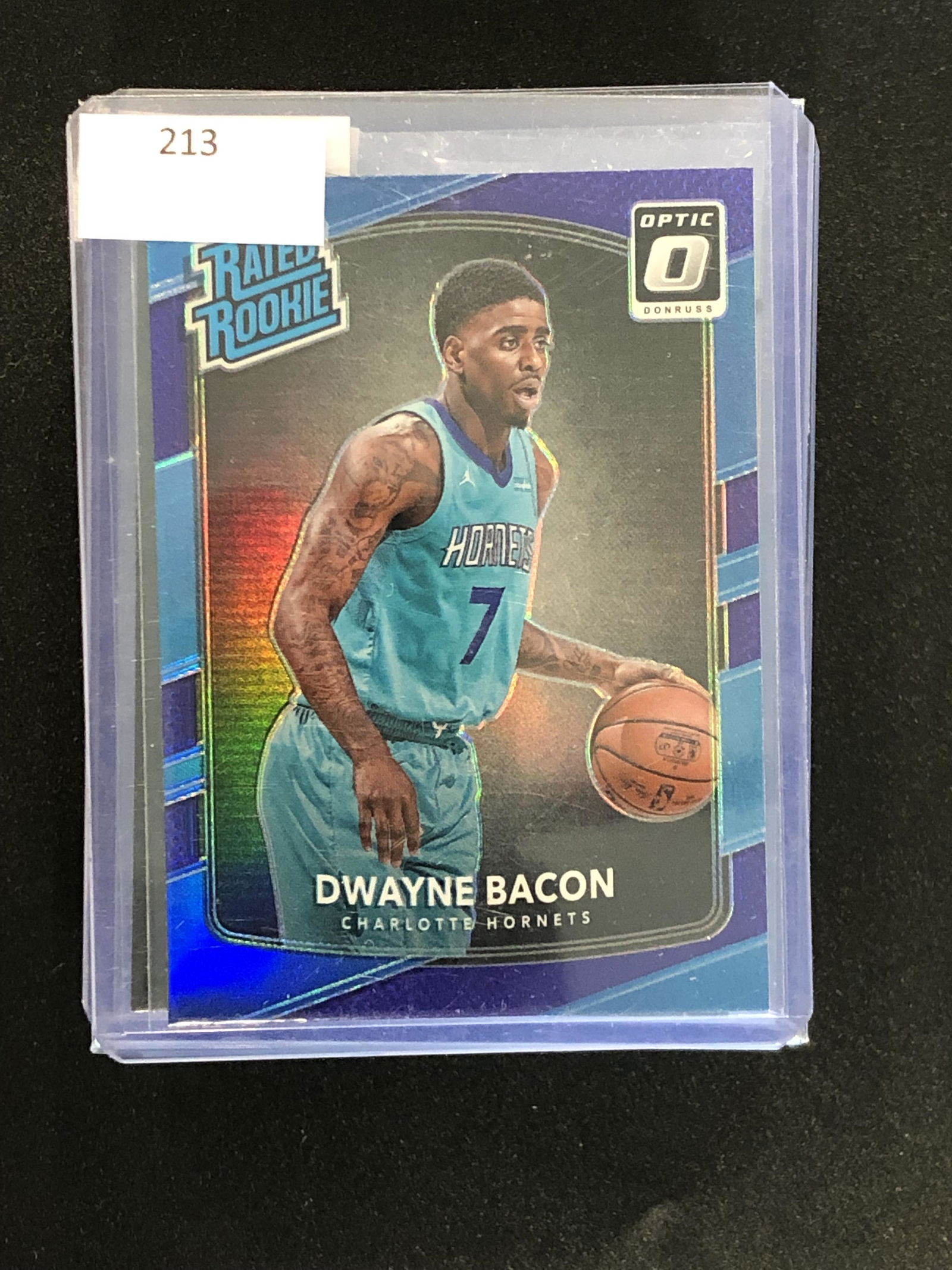 Dwayne Bacon Panini Donruss Optic Rated Rookie (1 of 1)