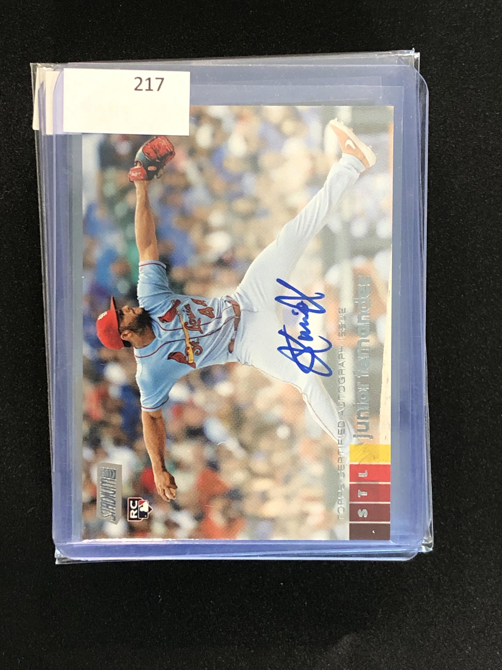 Junior Fernandez Topps Rookie: Junior Fernandez Topps Rookie