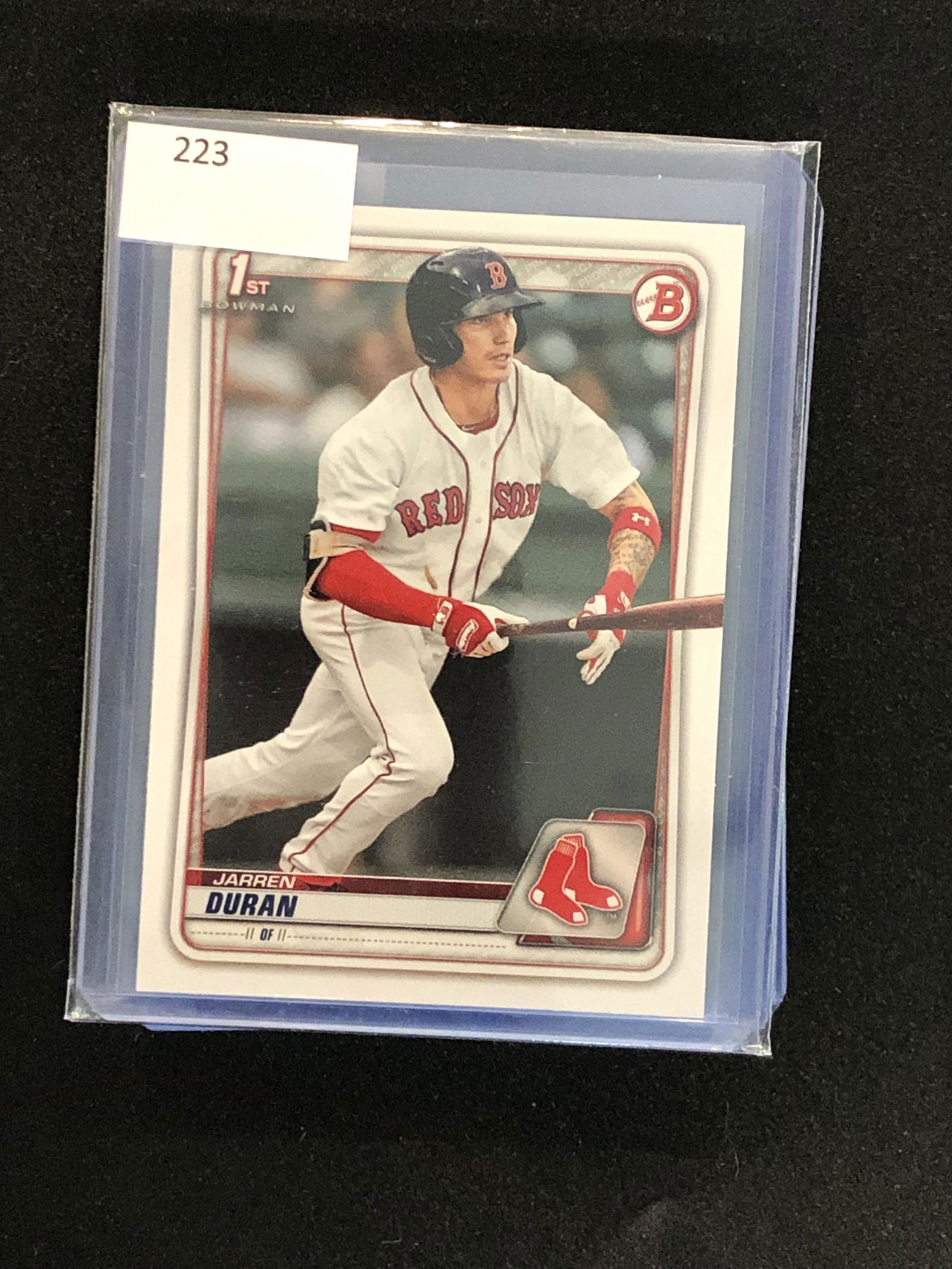 Jarren Duran 1st Bowman (1 of 1)