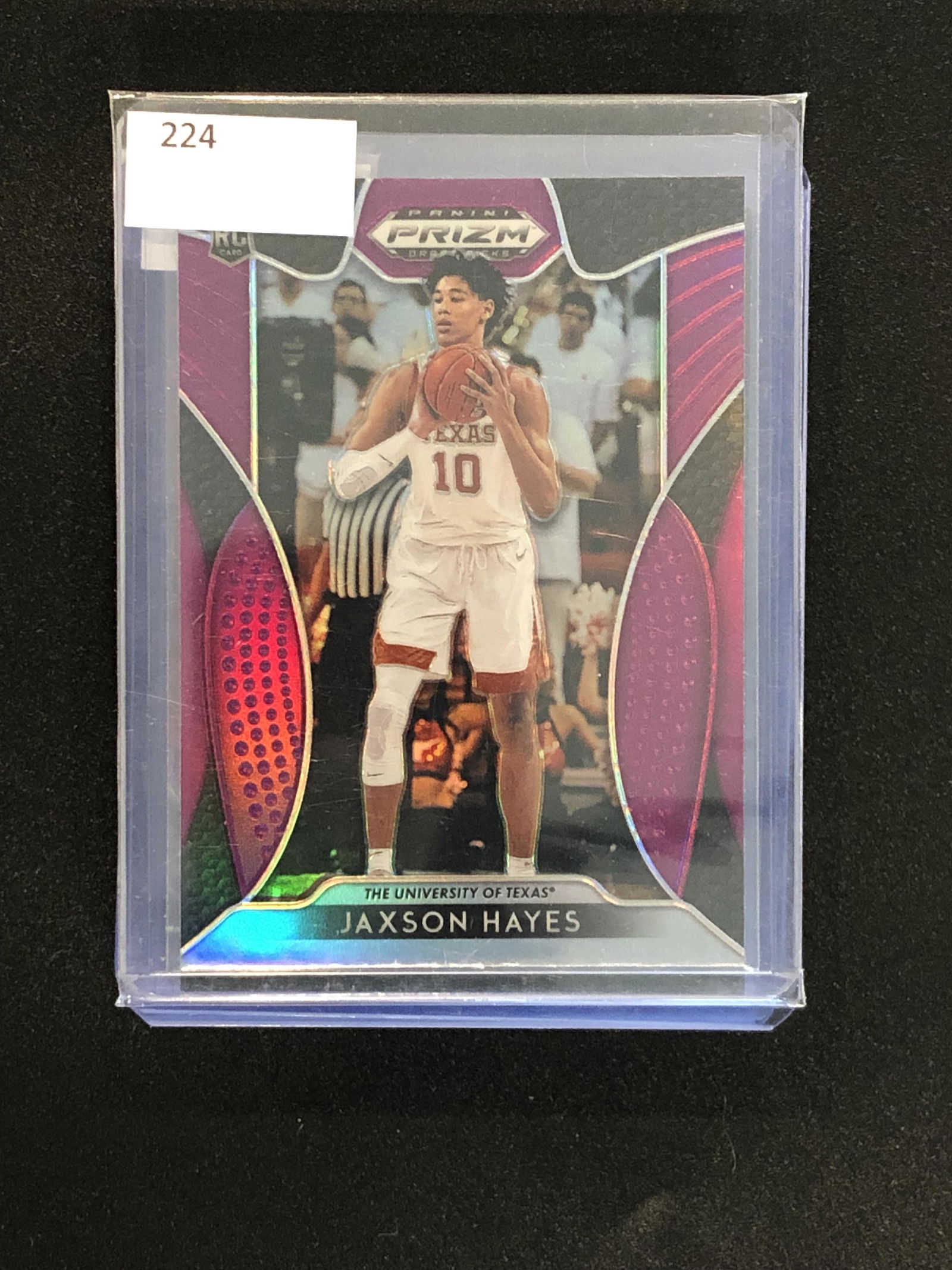 Jaxson Hayes Panini Prizm Purple Rookie (1 of 1)