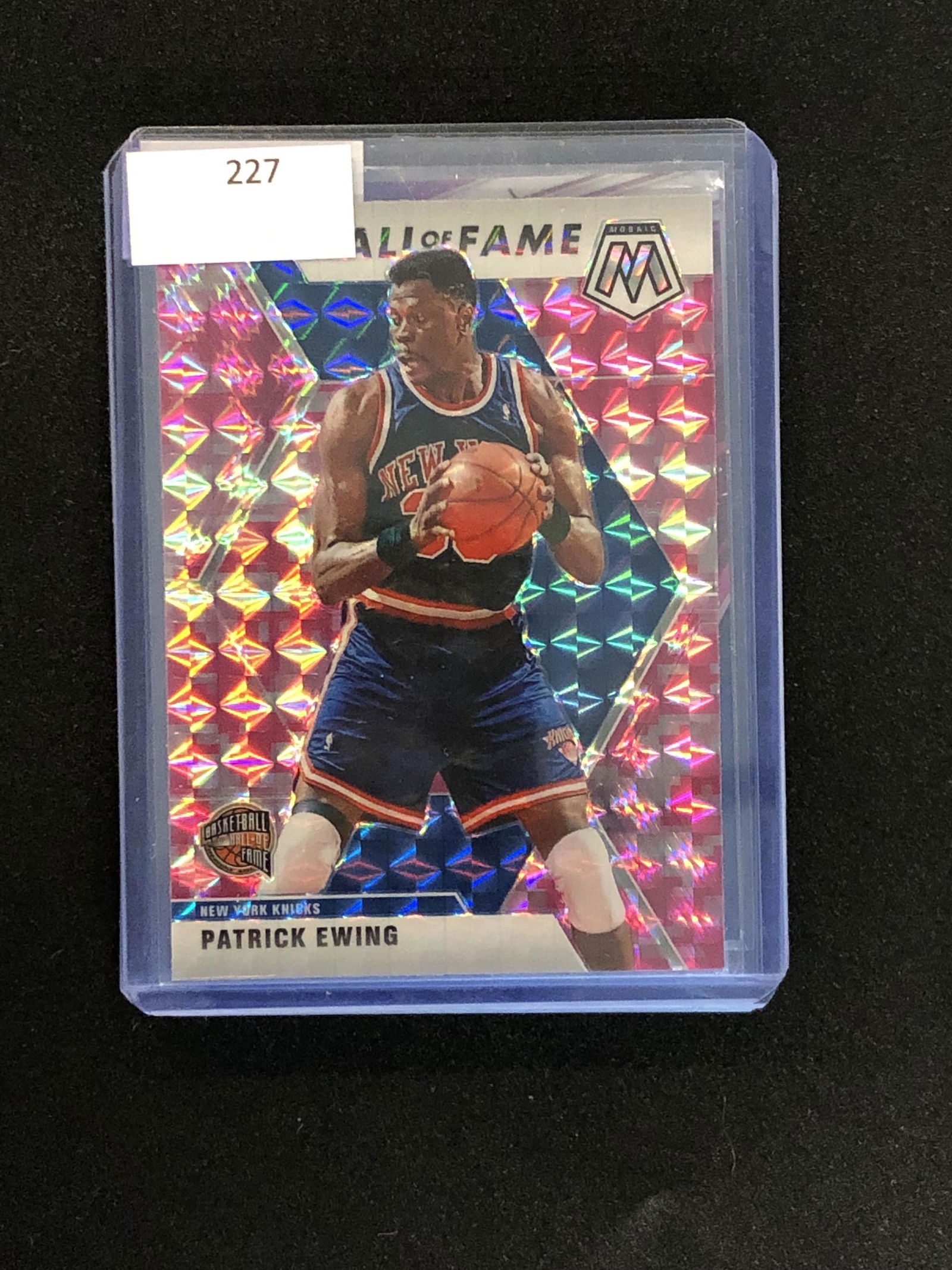 Patrick Ewing Panini Mosaic Pink (1 of 1)