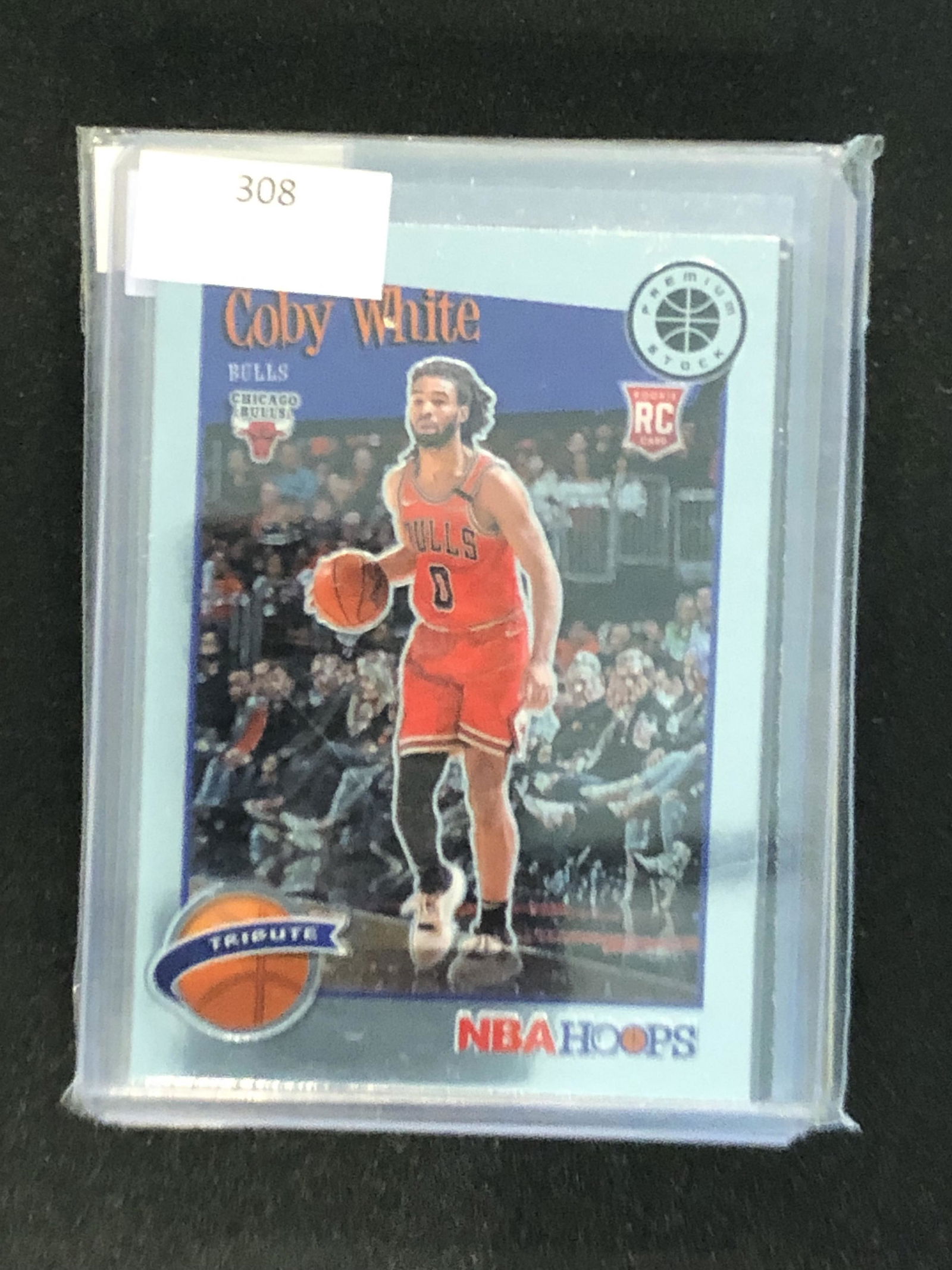 Coby White Panini NBA Hoops Rookie (1 of 1)