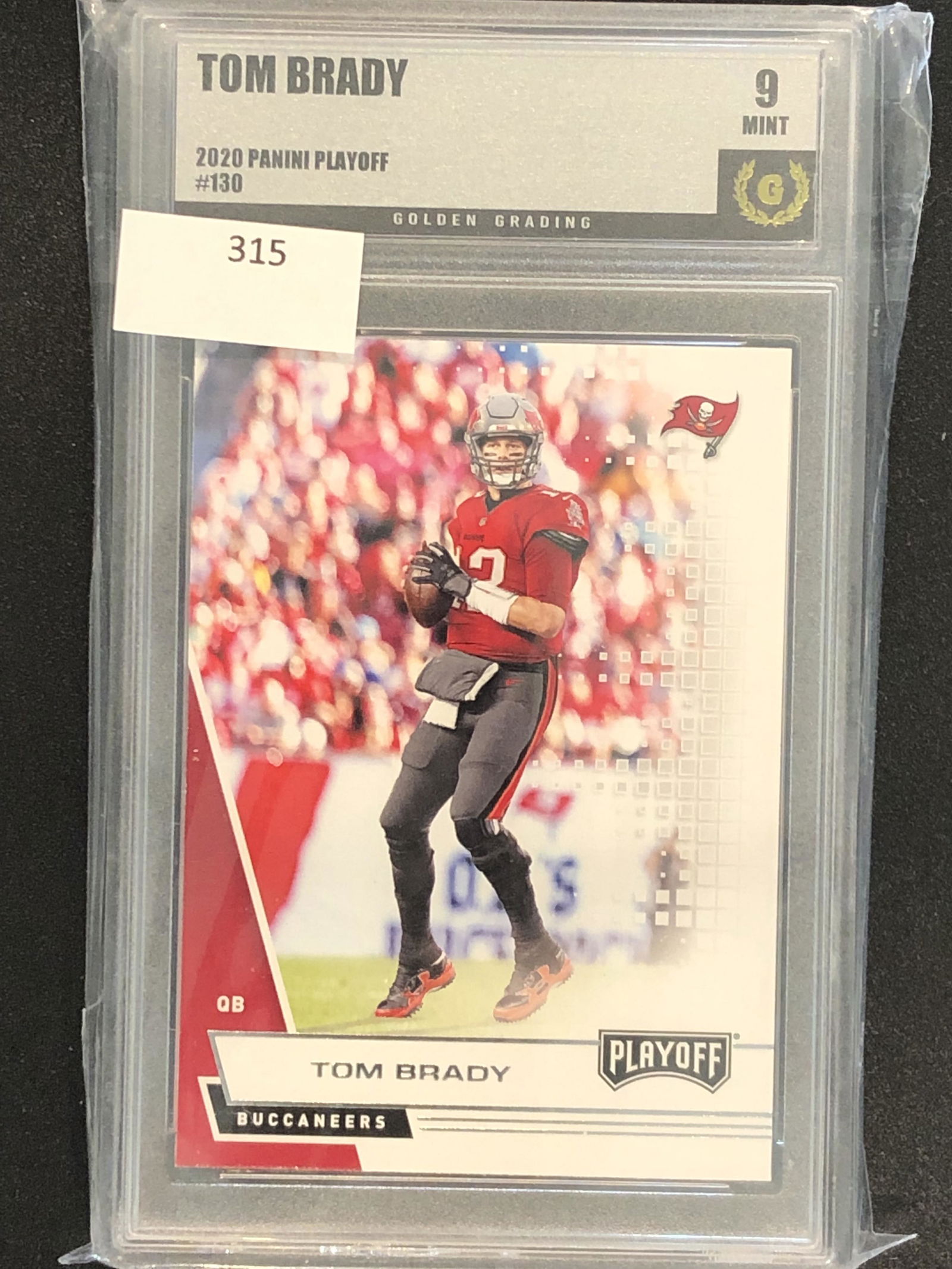 Tom Brady Panini Playoff Golden Grading 9 (1 of 1)