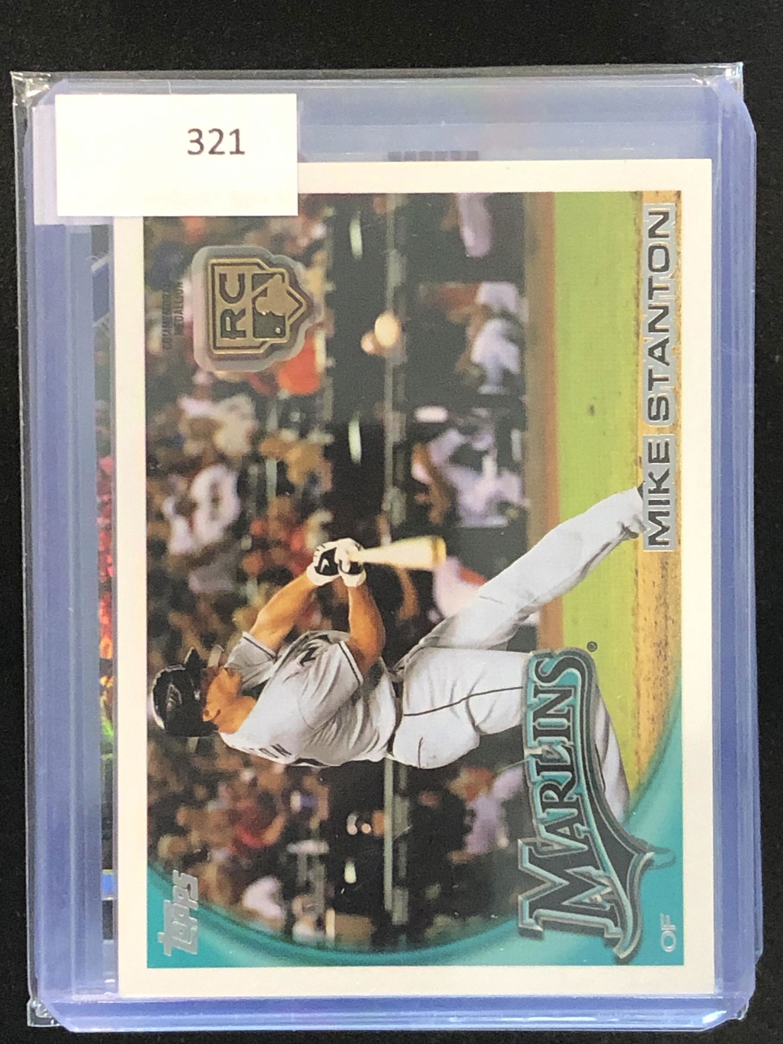 Mike Stanton Rookie Relic (1 of 1)