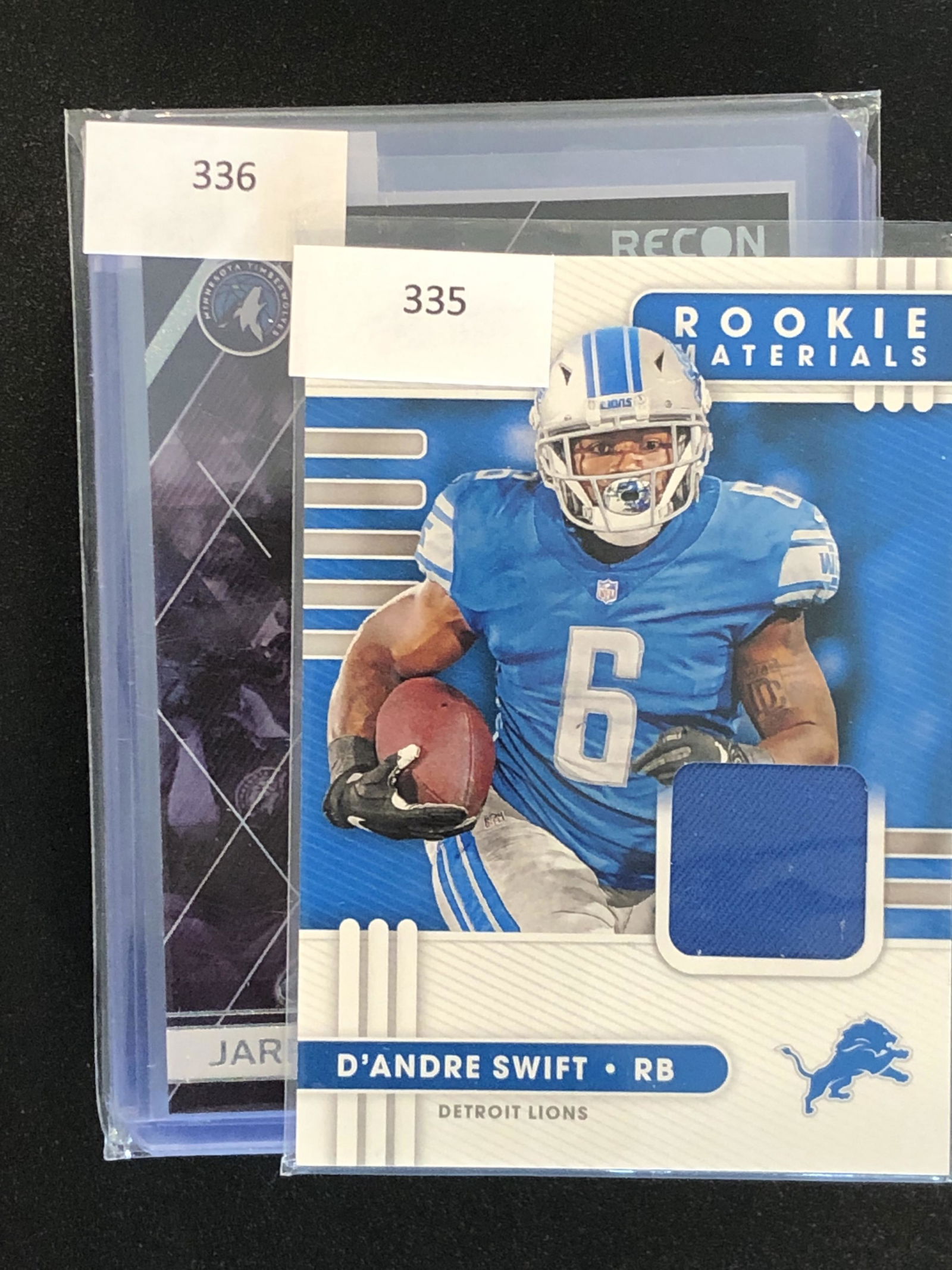 D'Andre Swift Rookie Relic (1 of 1)
