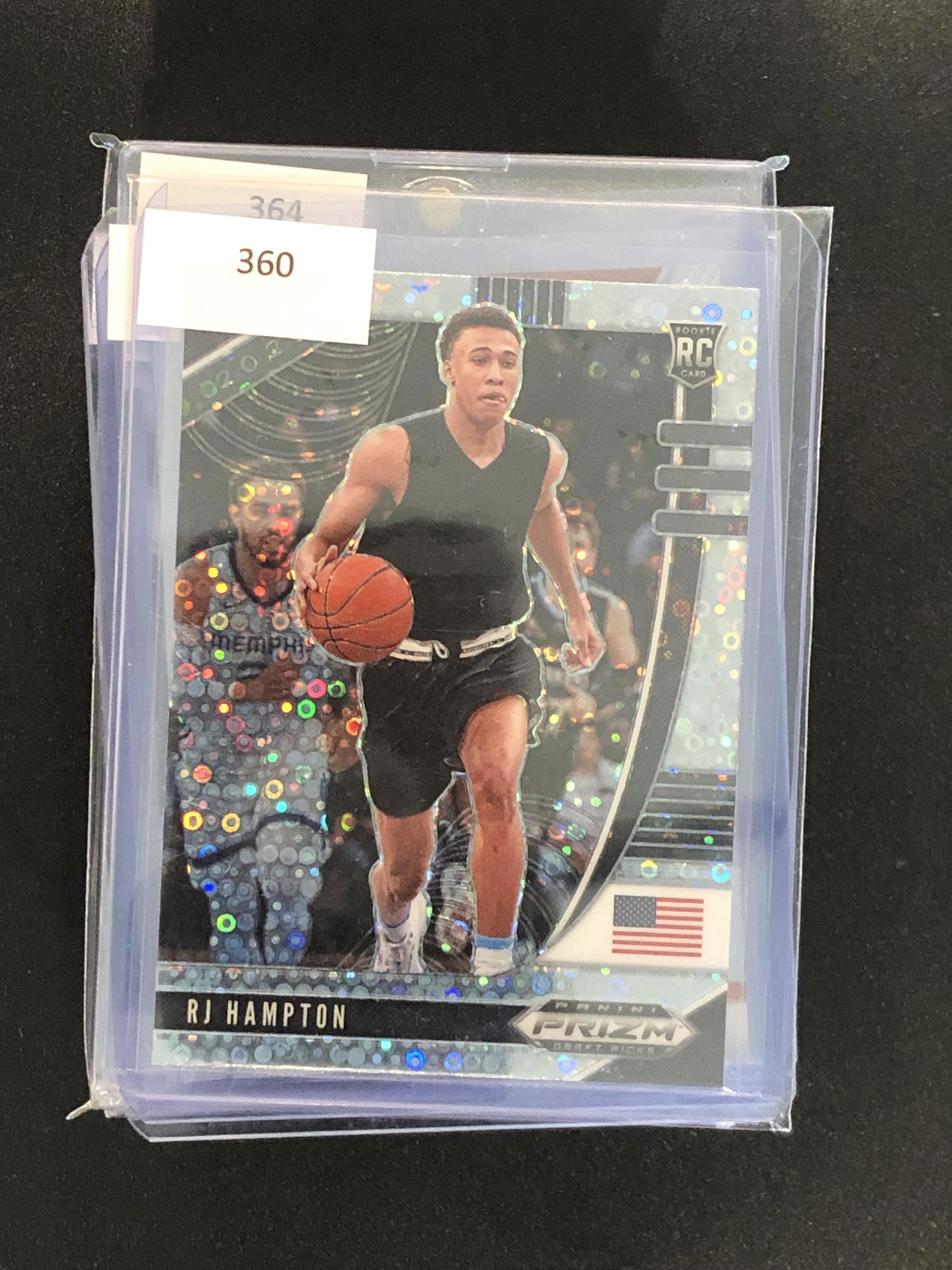 RJ Hampton Panini Prizm Rookie (1 of 1)