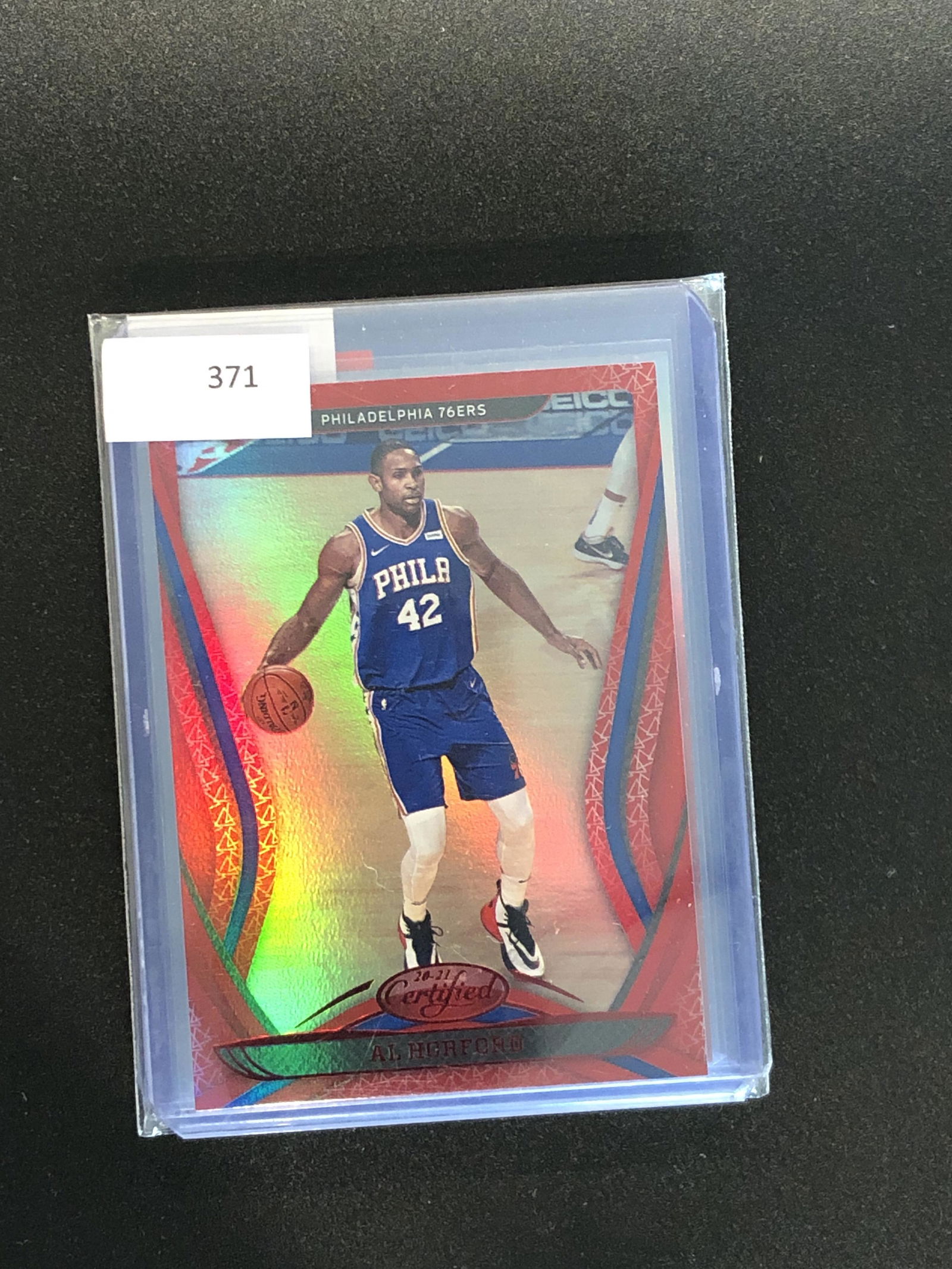 Al Horford Panini Certified Red (1 of 1)