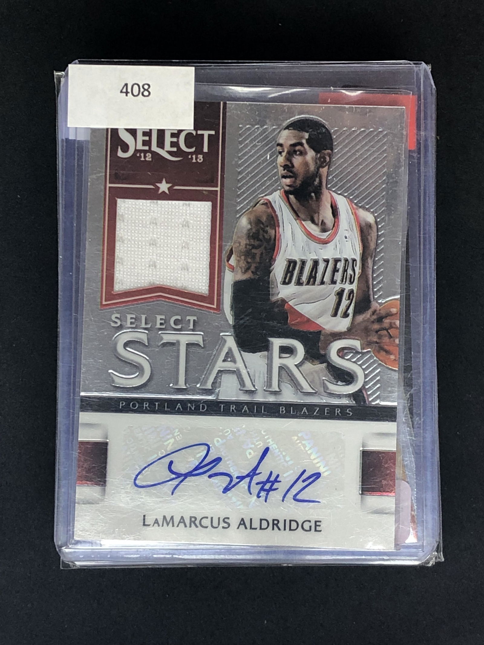 LaMarcus Aldridge Panini Select Auto/Relic (1 of 1)