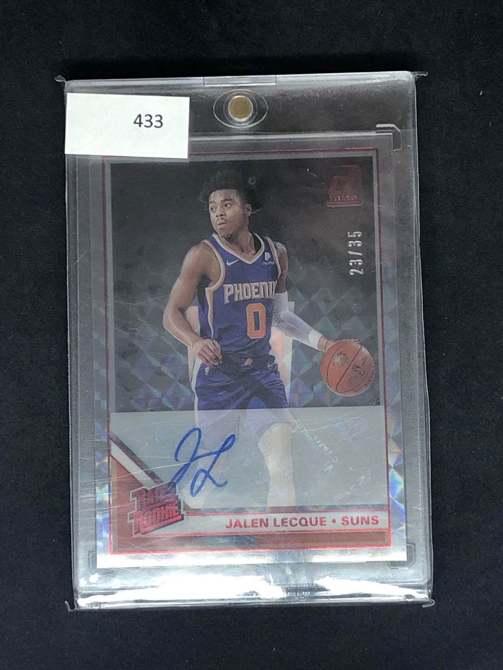 Jalen Lecque Donruss Rated Rookie Auto (1 of 1)
