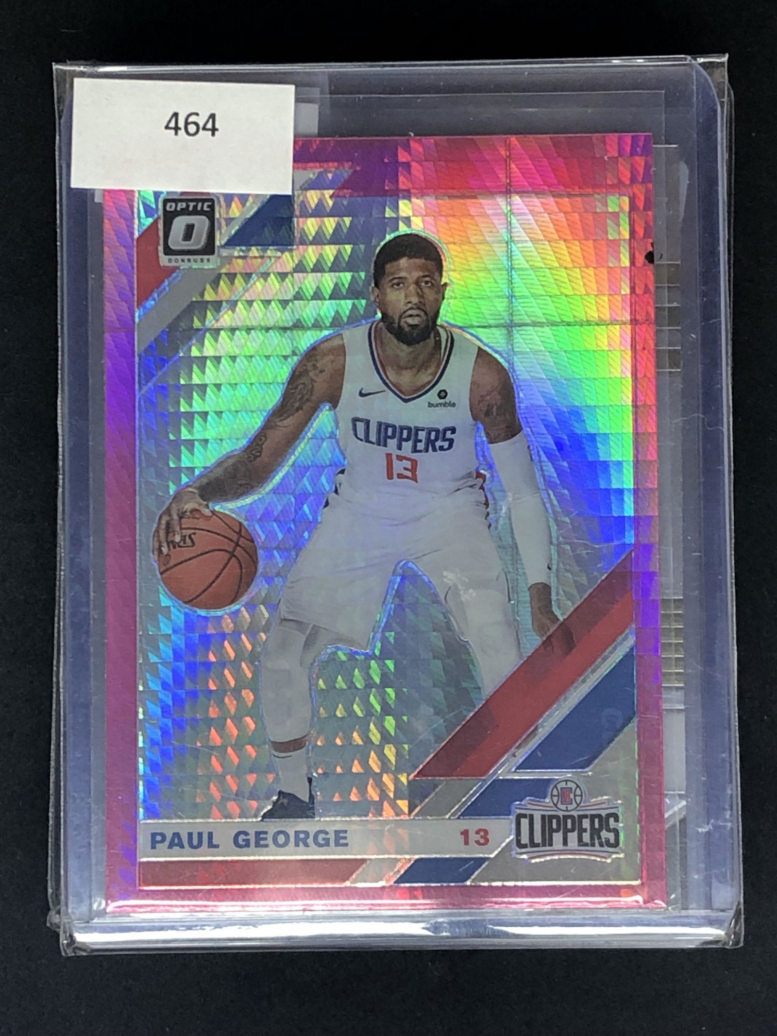 Paul George Panini Donruss Optic Pink (1 of 1)