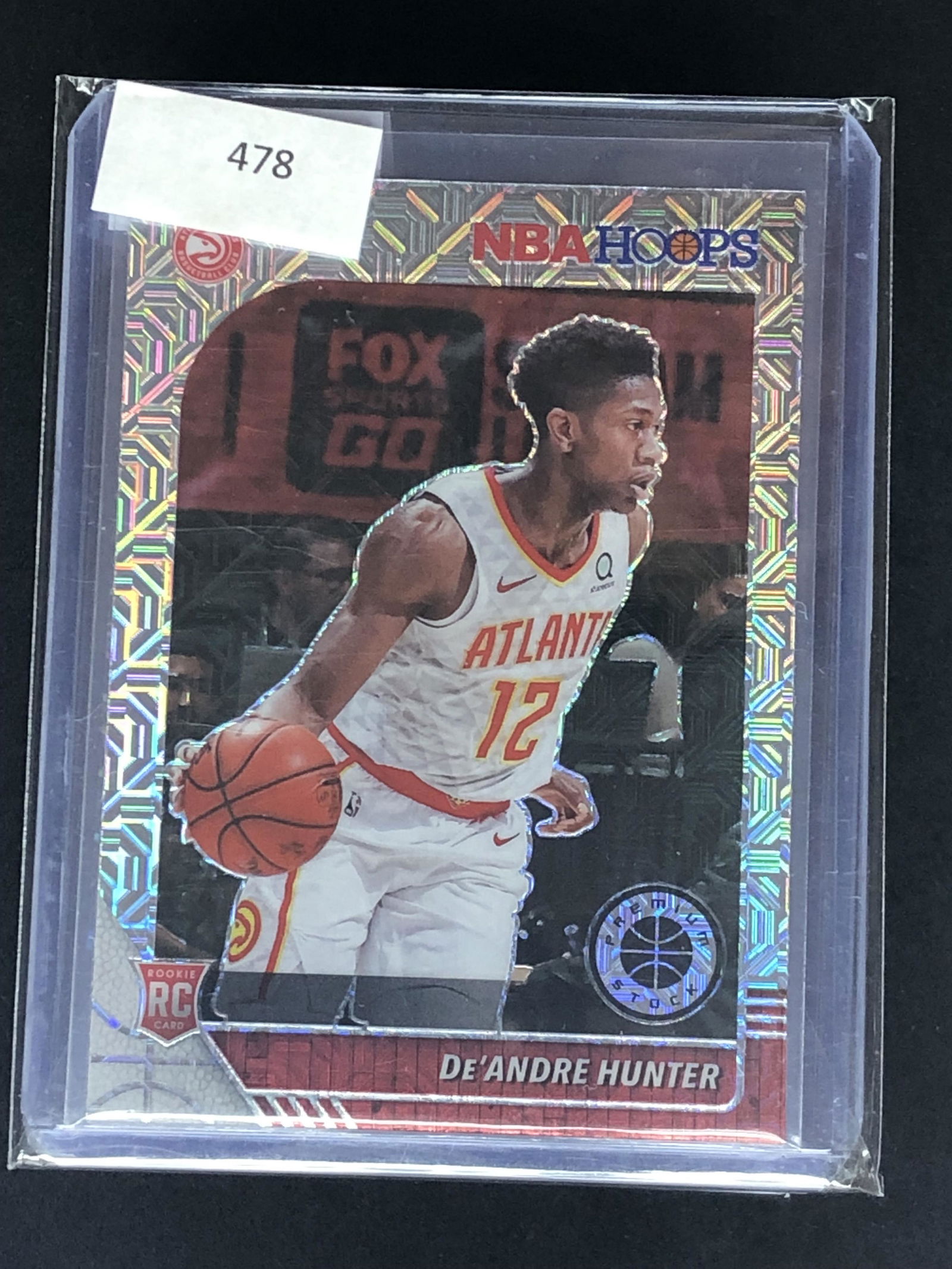 DeAndre Hunter Panini NBA Hoops Rookie (1 of 1)