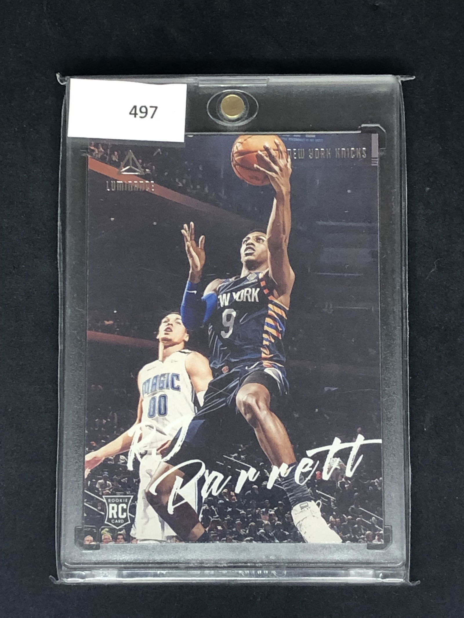 RJ Barrett Panini Luminance Rookie (1 of 1)