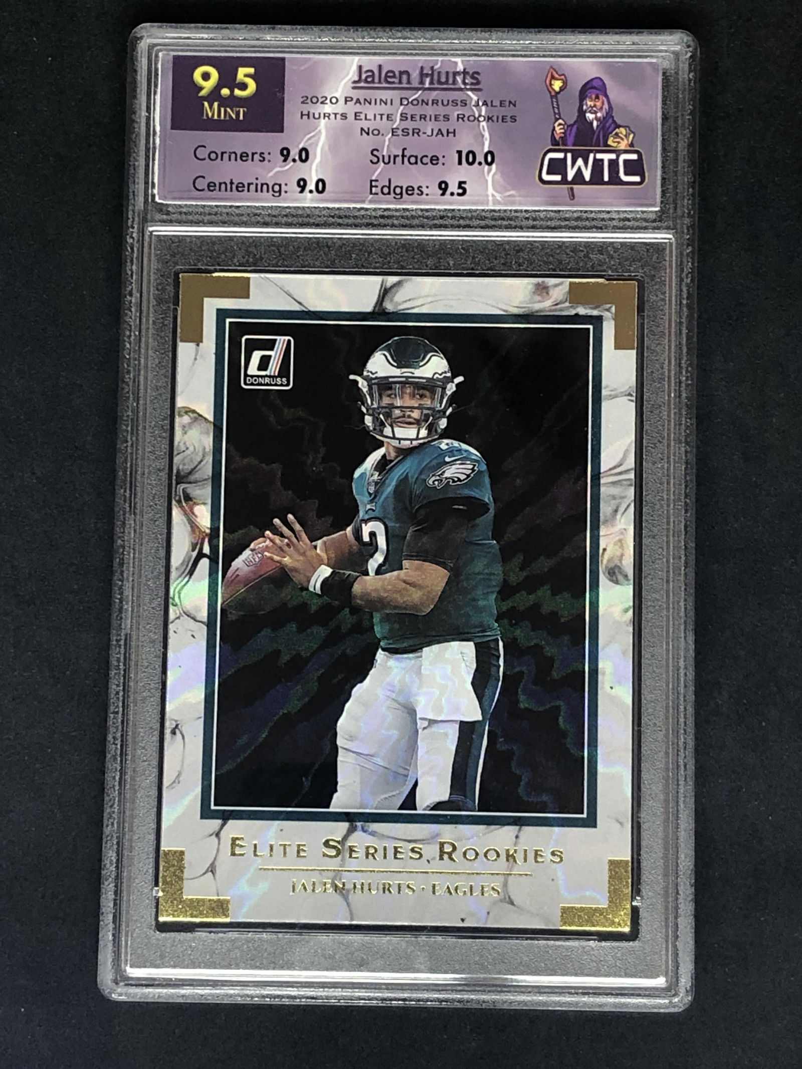 Jalen Hurts Panini Elite Series Rookie CWTC 9.5 (1 of 1)
