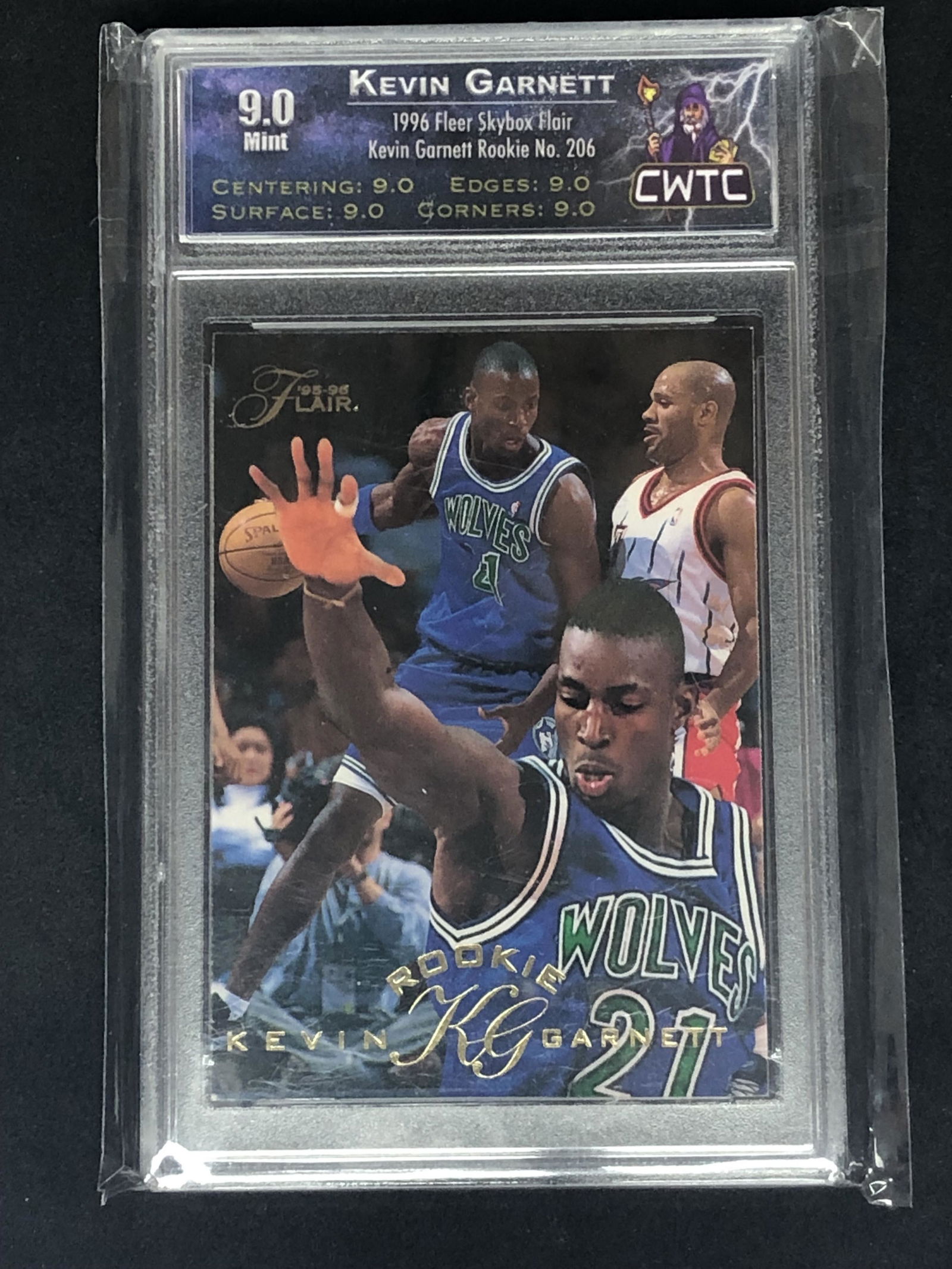 Kevin Garnett Fleer Flair Rookie CWTC 9 (1 of 1)