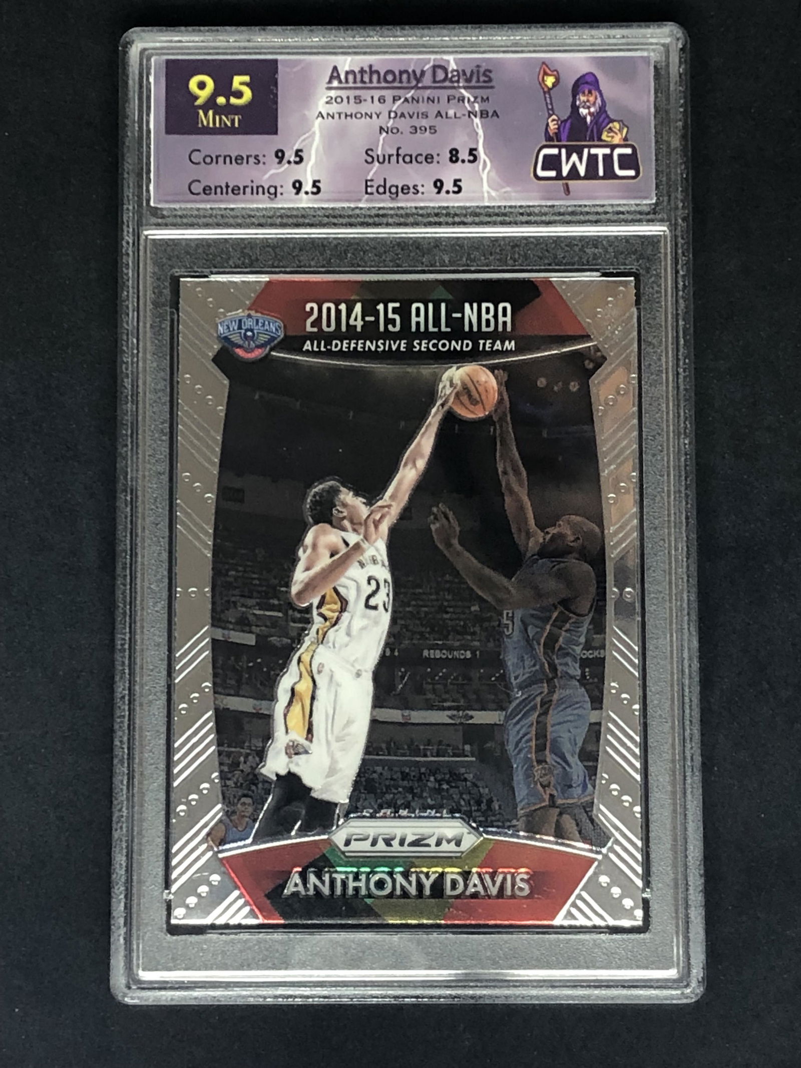 Anthony Davis Panini Prizm CWTC 9.5 (1 of 1)