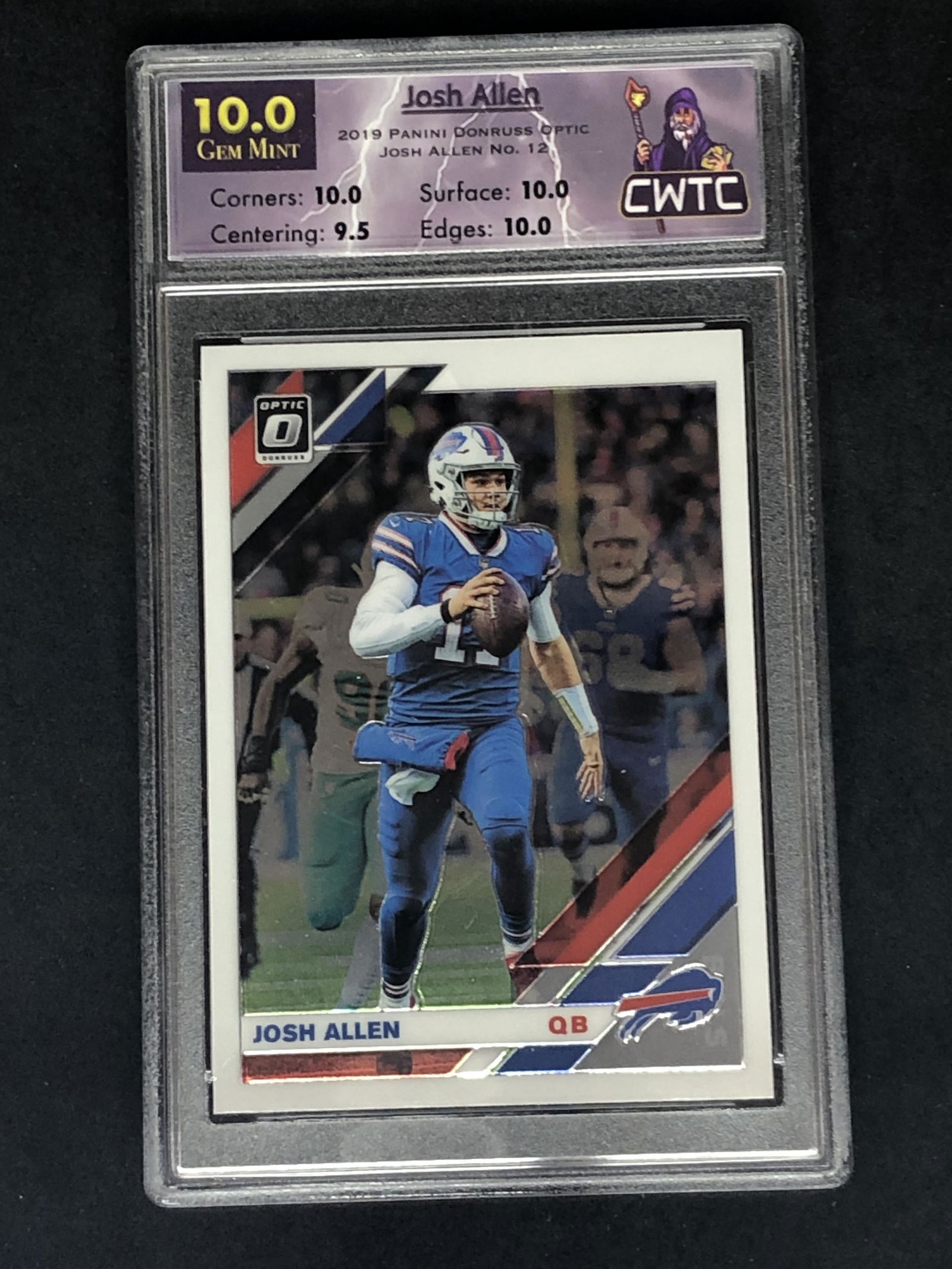 Josh Allen Panini Donruss Optic CWTC 10 (1 of 1)