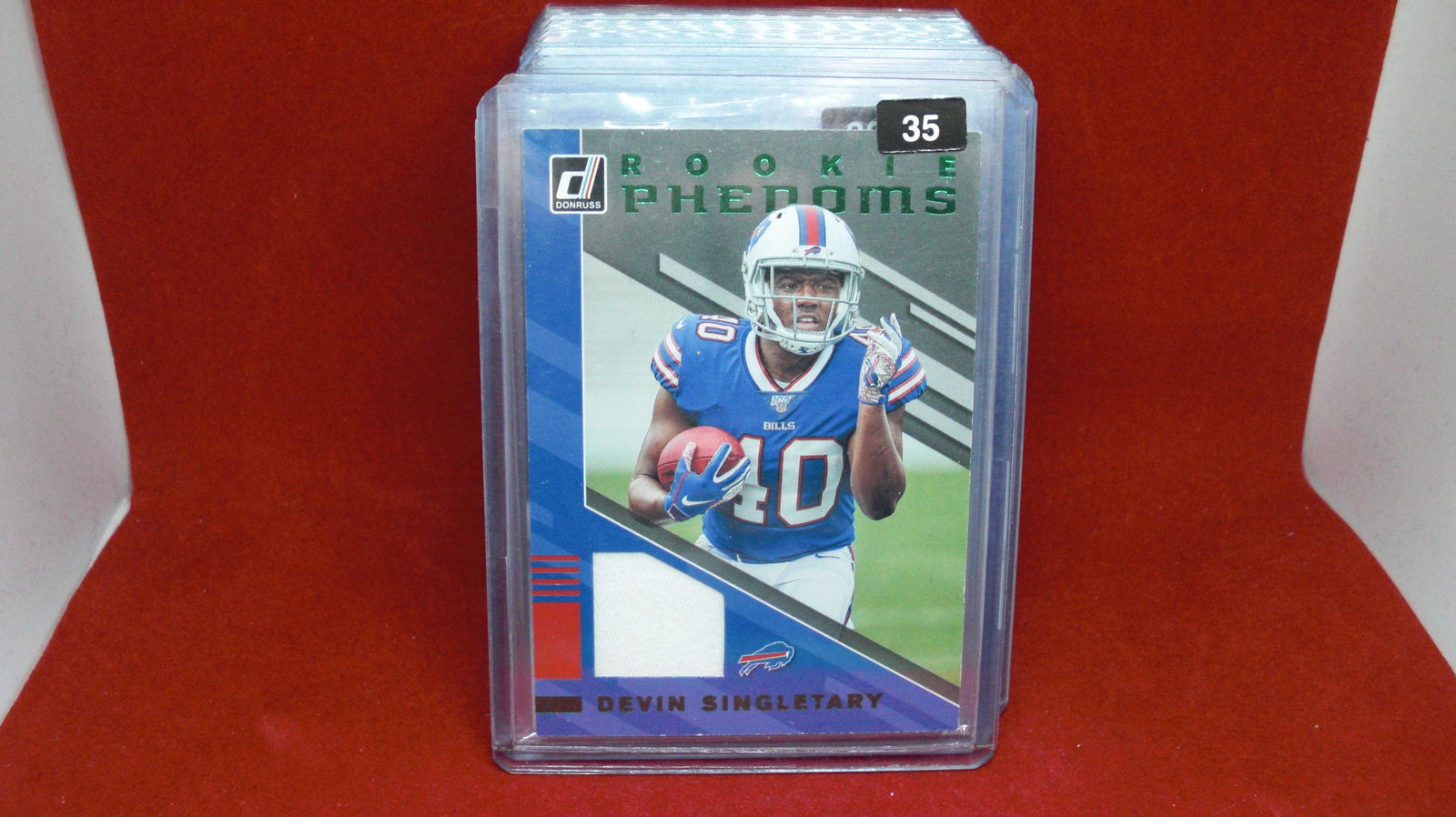 Devin singletary rookie jersey card (1 of 1)