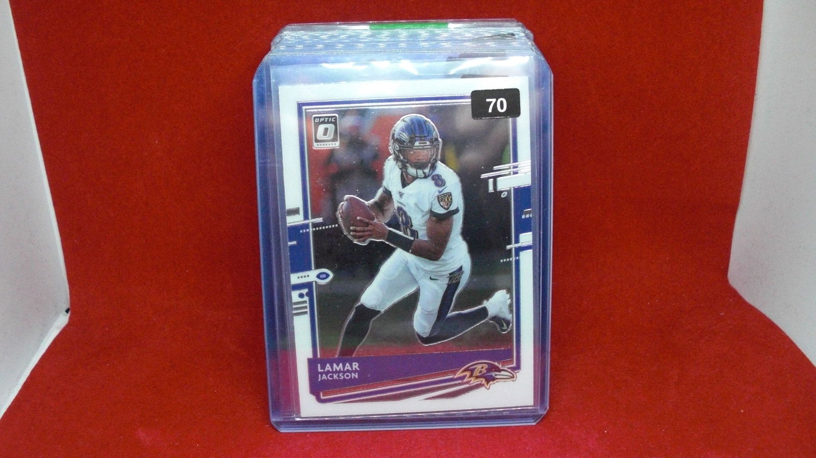 Lamar Jackson optic (1 of 1)