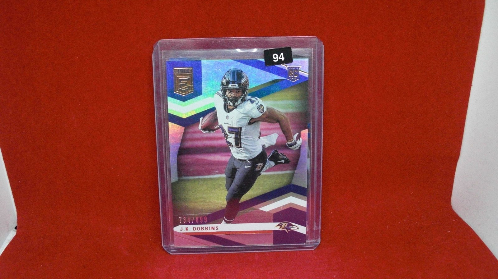 jk dobbins rookie sp 734-899 (1 of 1)