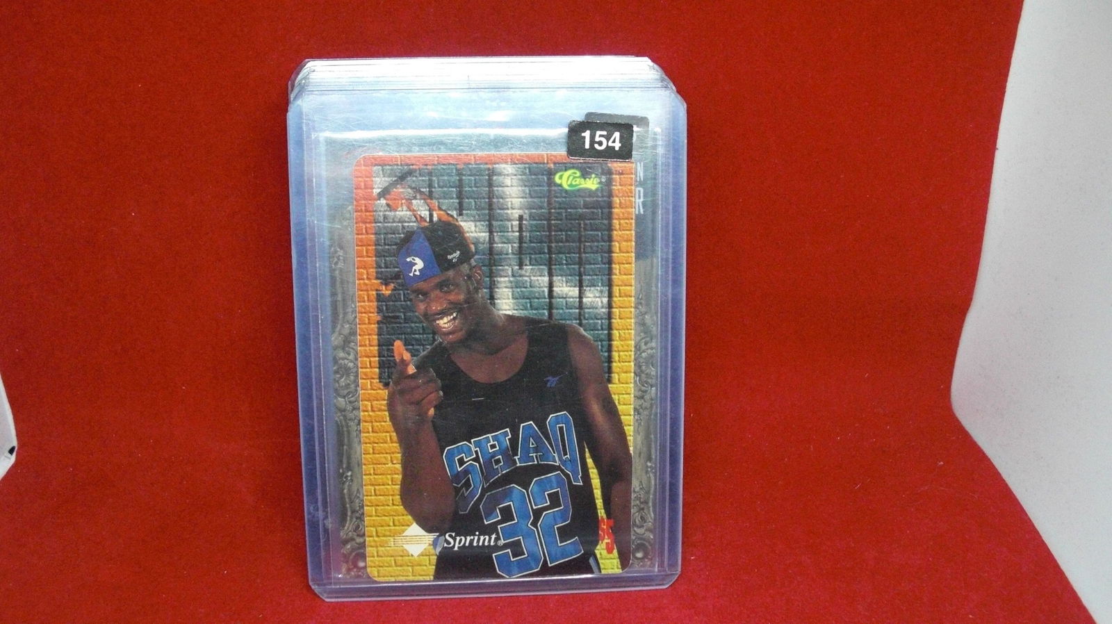 shaquille oneal classics rookie sprint card (1 of 1)