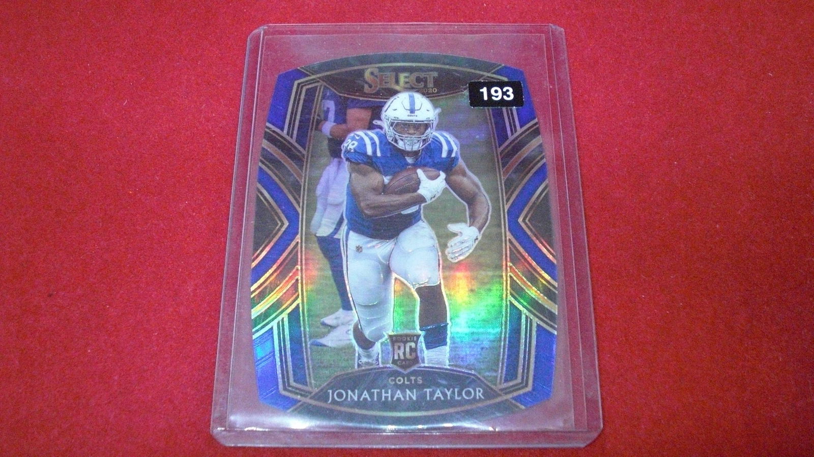 jonathan taylor blue select rookie (1 of 1)