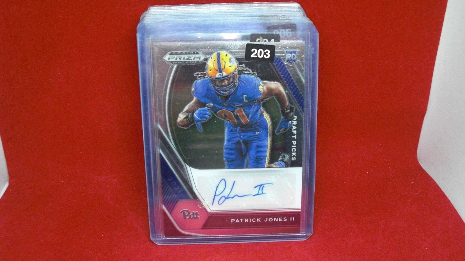 patrick jones II prizm draft auto (1 of 1)