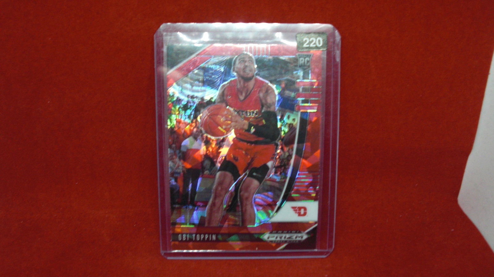 obi toppin red ice prizm rookie (1 of 1)