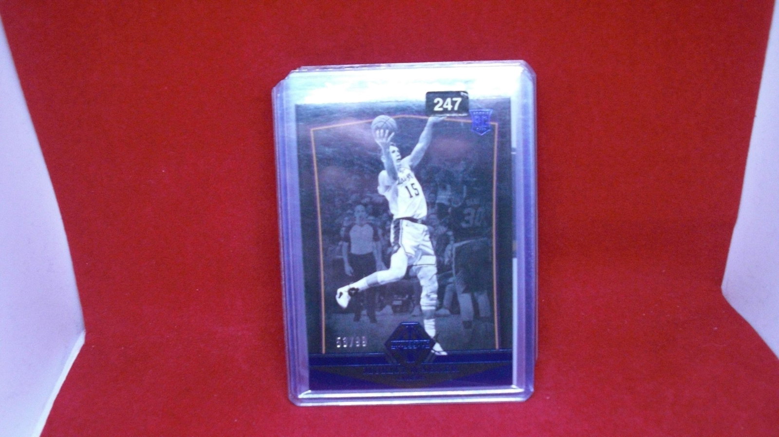 moritz wagner majestic rookie 53/99: in top loader