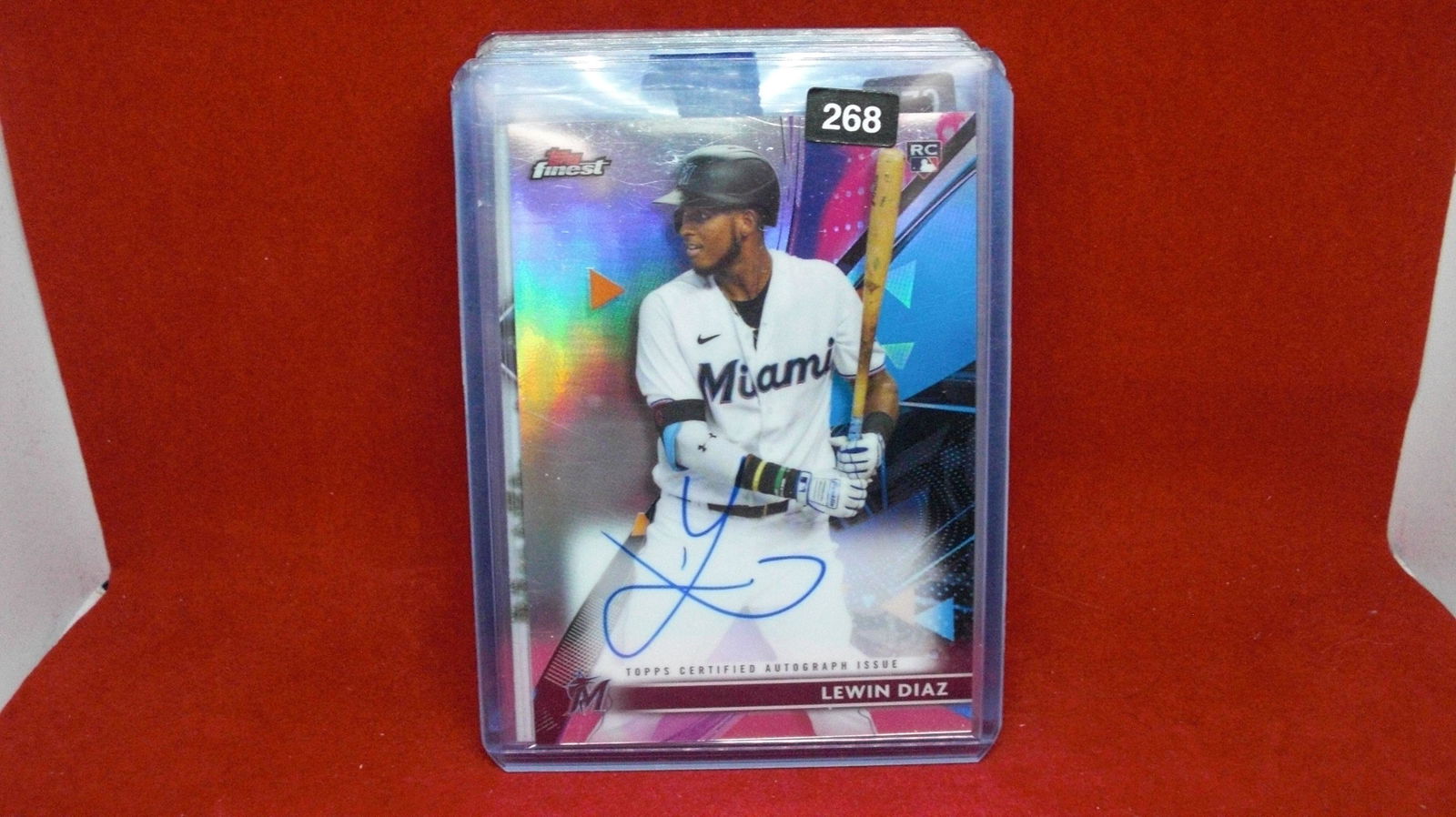 lewin diaz rookie auto (1 of 1)