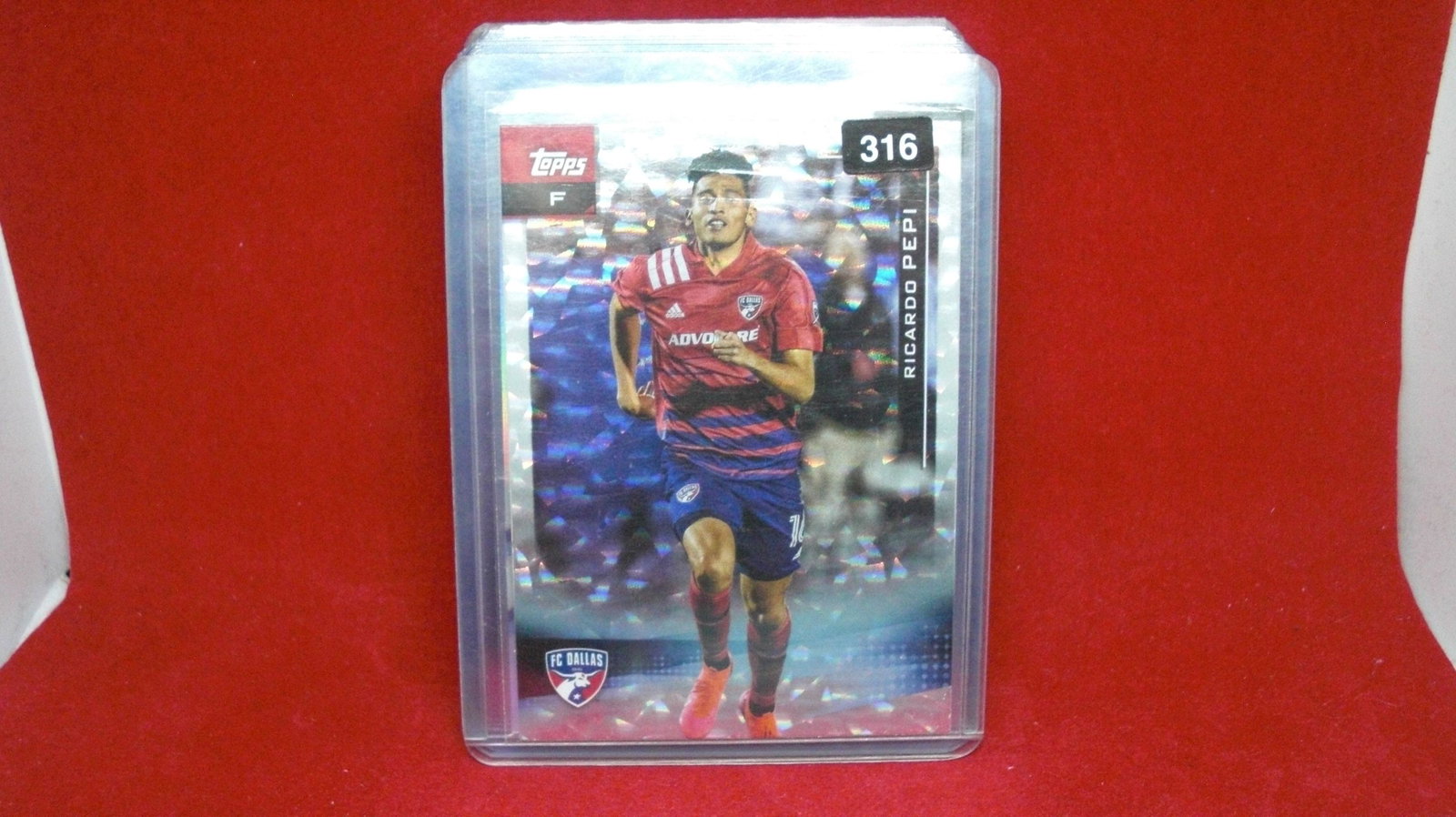 ricardo pepi soccer card: in top loader