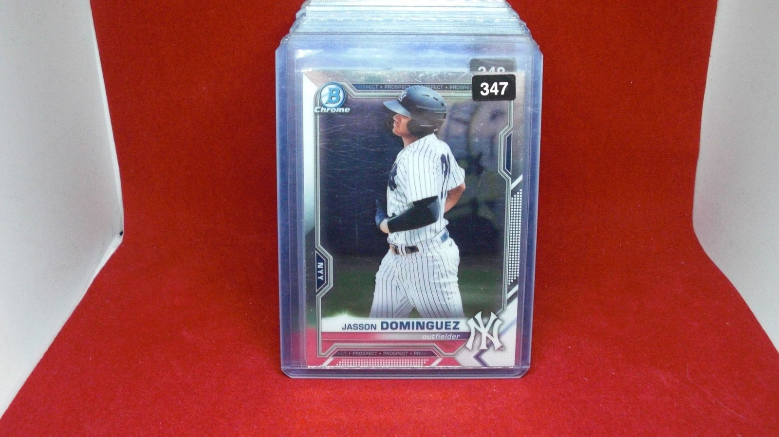 Jasson Dominguez Bowman Chrome (1 of 1)