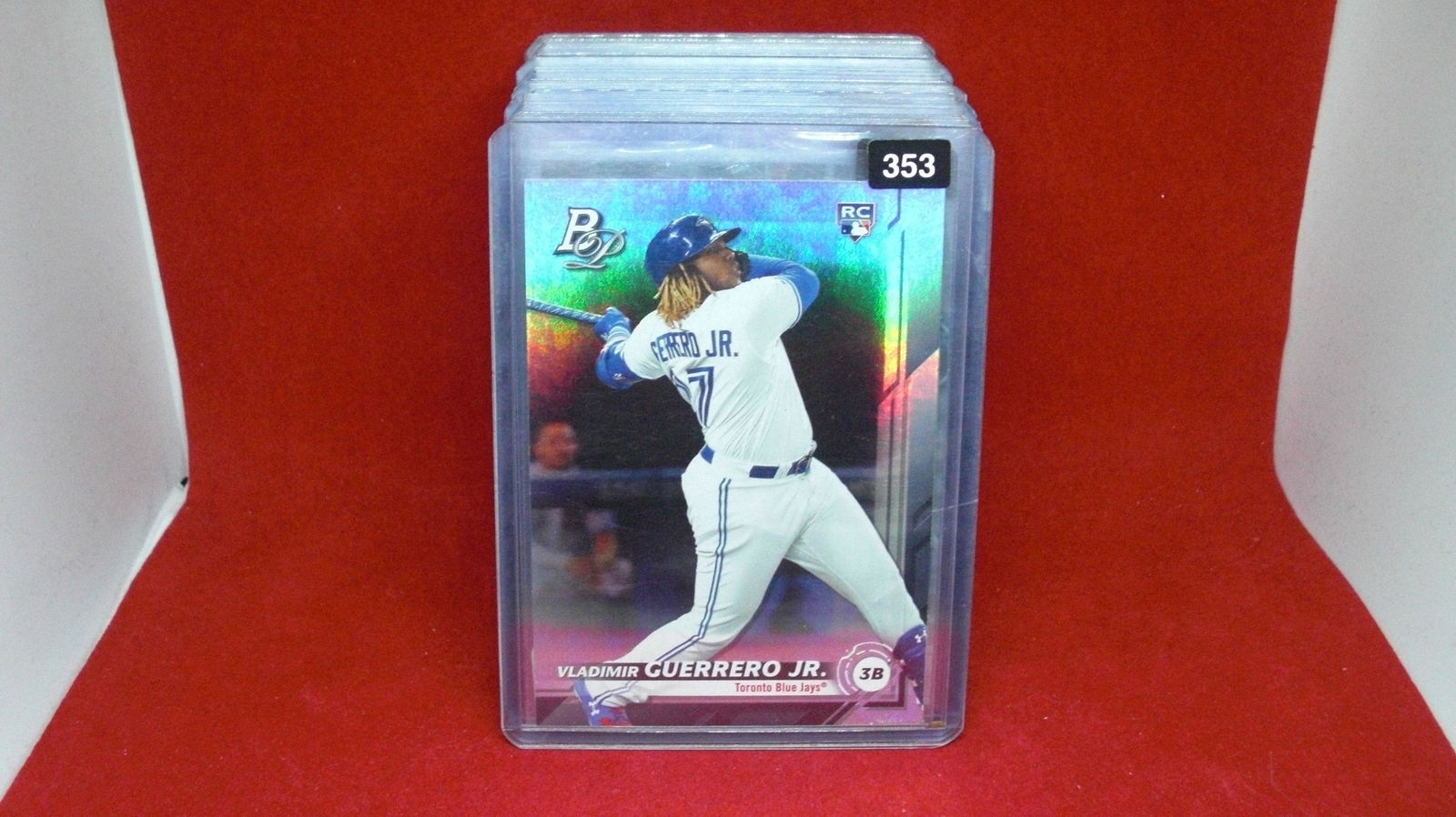 Vlad Guerrero junior Bowman platinum rookie (1 of 1)