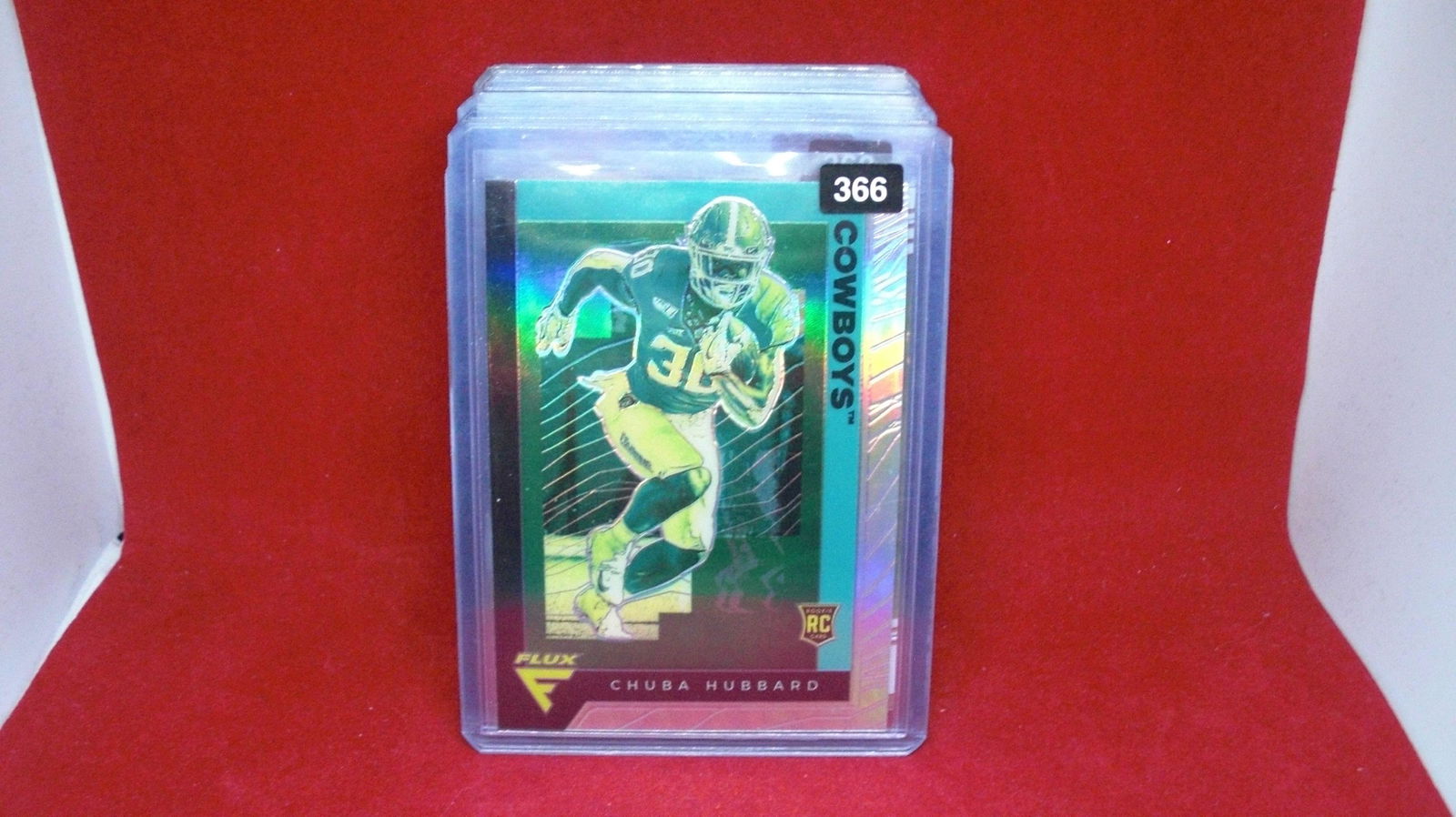 chuba Hubbard flux rookie (1 of 1)