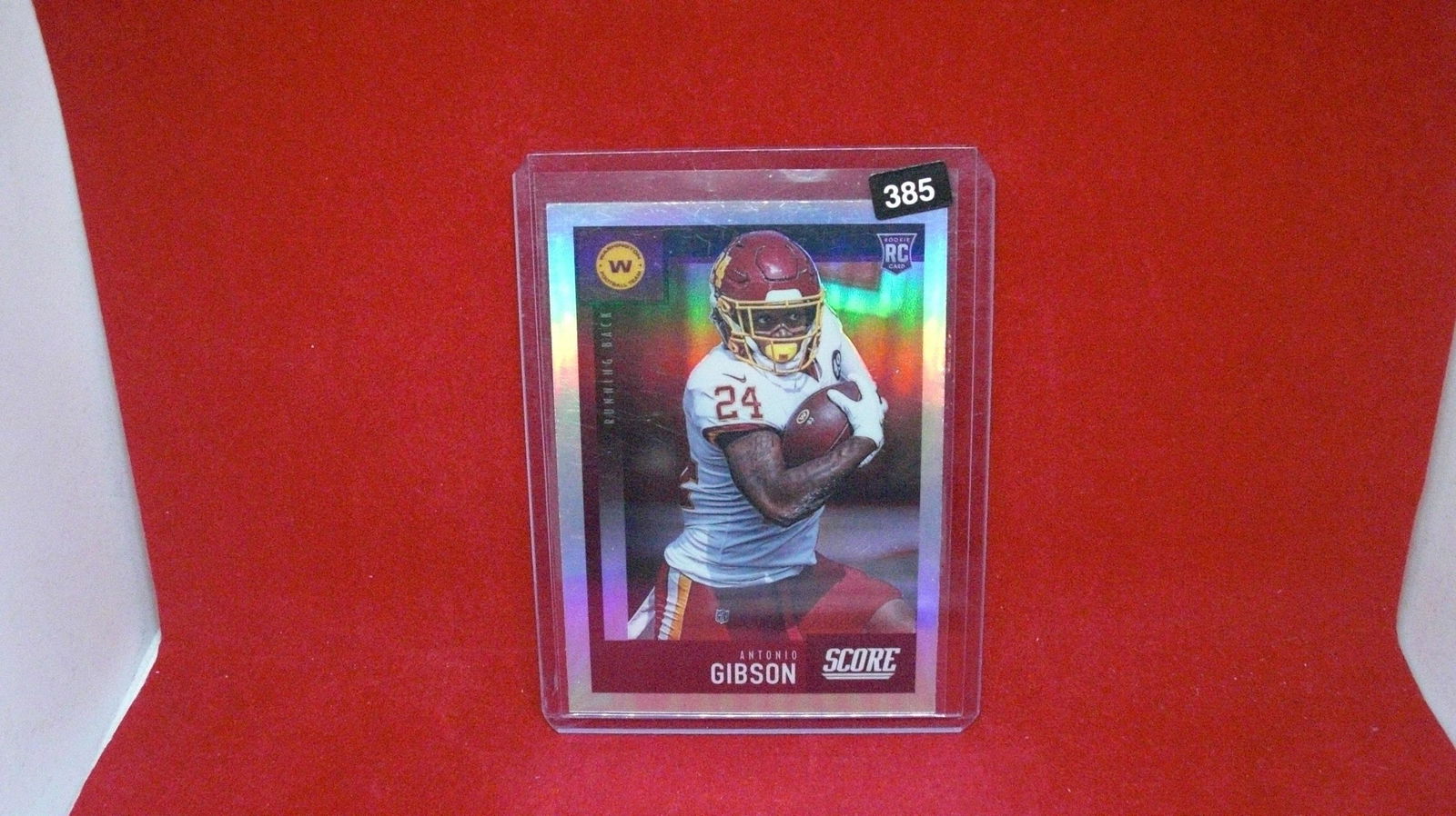 Antonio Gibson score silver rookie (1 of 1)