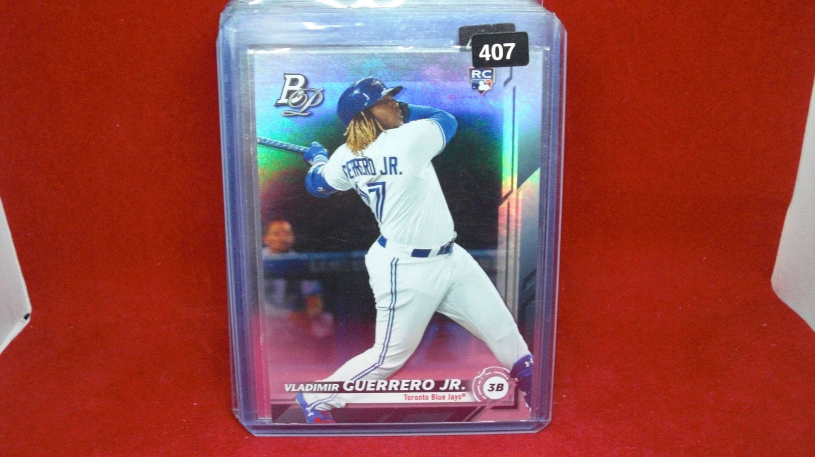 Vlad Guerrero junior Bowman platinum rookie (1 of 1)