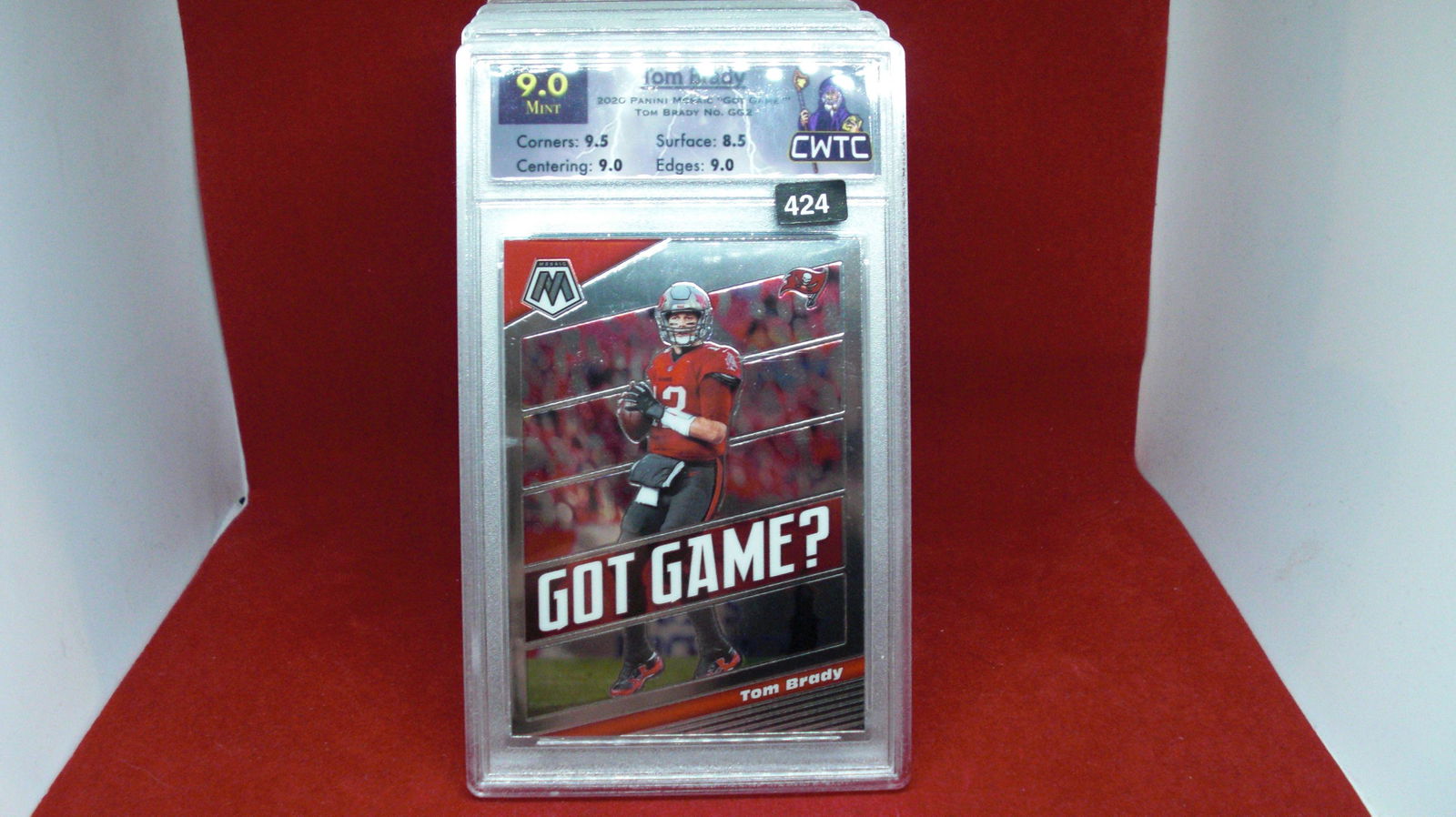 cwtc graded 9.0 tom brady mosaic (1 of 1)