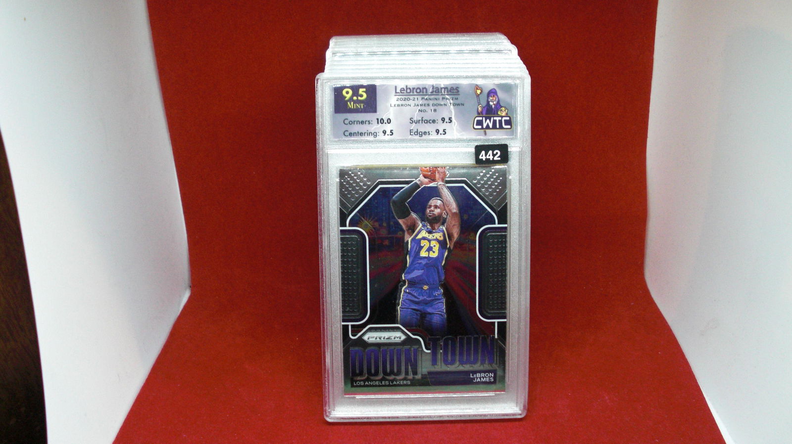 cwtc graded 9.5 lebron james take off insert (1 of 1)