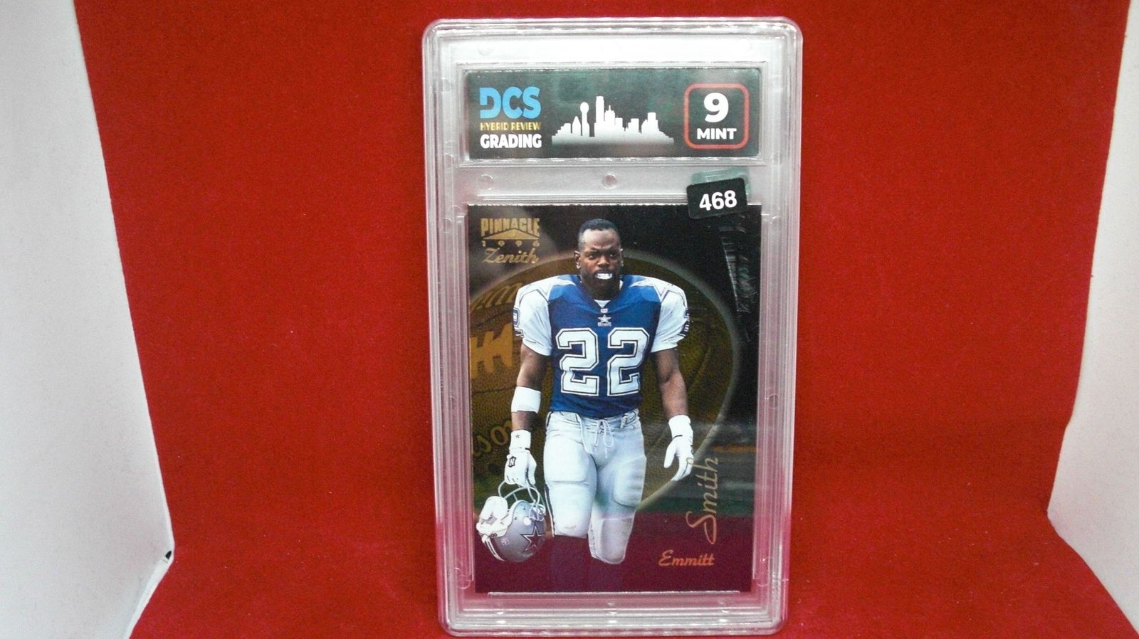 DCS grading Emmitt Smith zenith: DCS grading Emmitt Smith zenith