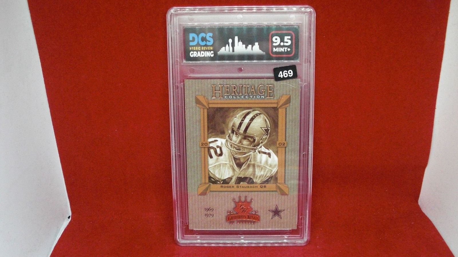 DCS grading Roger Staubach gridiron kings (1 of 1)